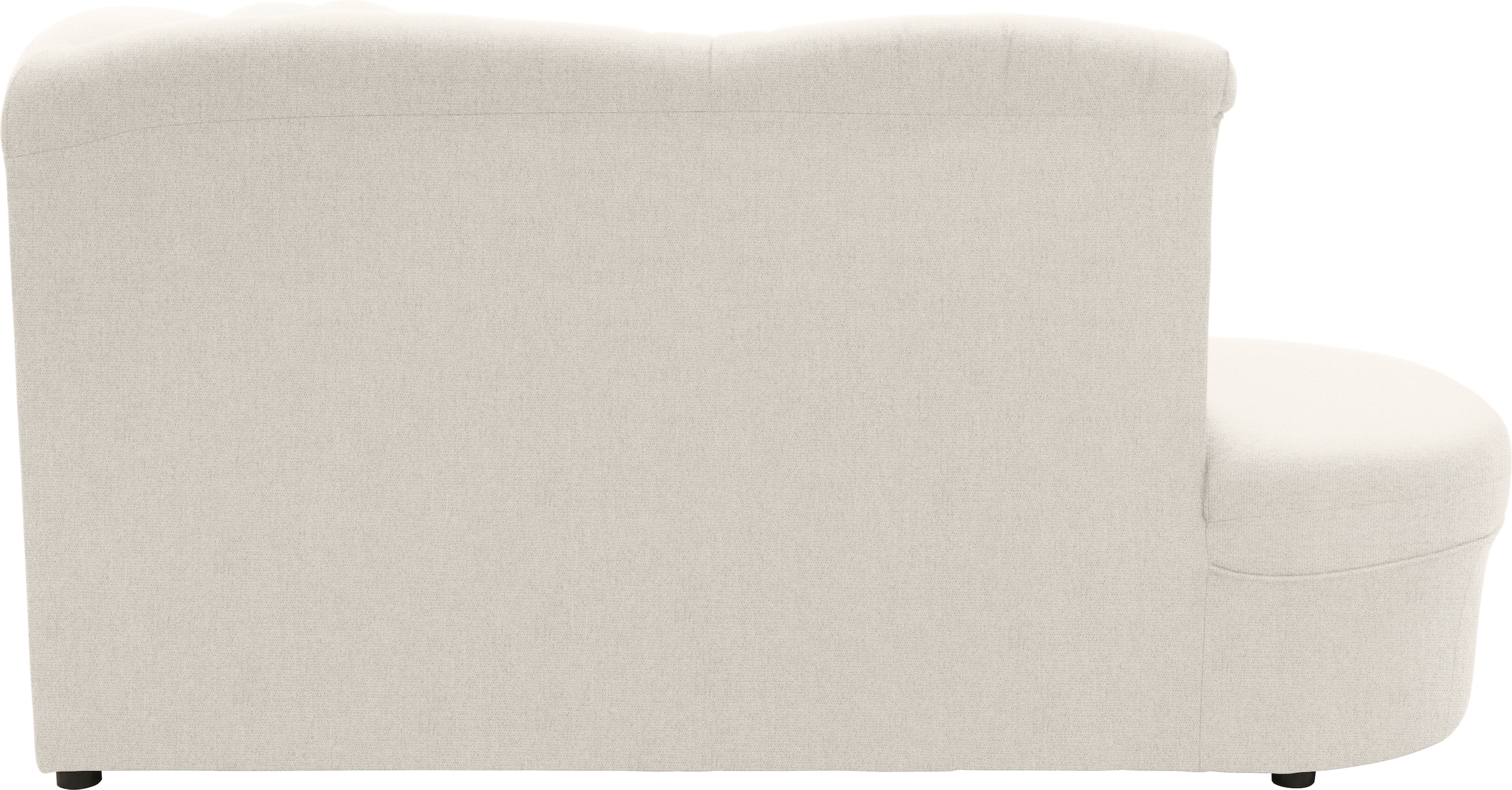 DOMO collection Ecksofa »Faenza für kleine Räume, Stellmaße 232,176cm, komfortabel, L-Form«, mit Ottomane, zeitlos, elegante Armlehnen, wahlweise mit Bettfunktion
