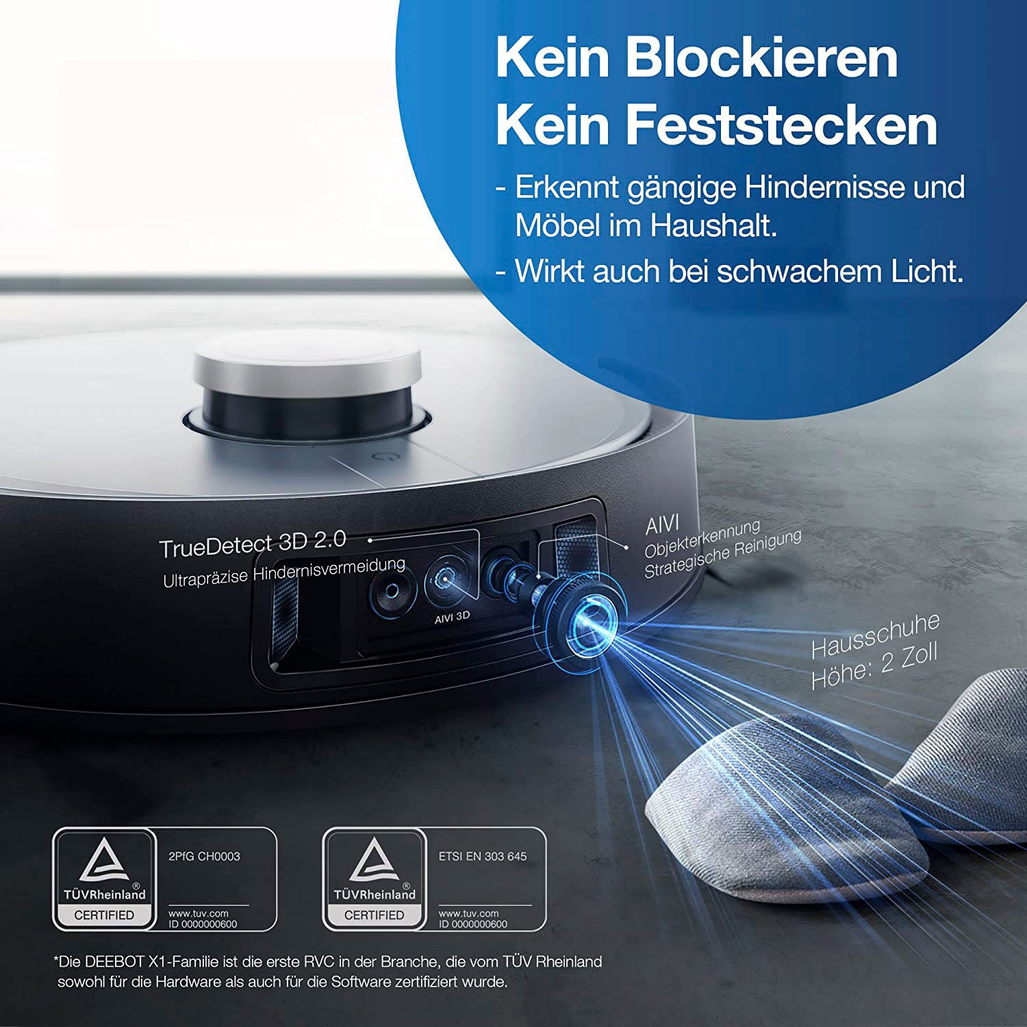 ECOVACS Nass-Trocken-Saugroboter X1 OMNI,«, Schwarz/Silber OMNI Reinigungsstation, | Zwei 5000PA, BAUR Mops, rotierende bestellen »DEEBOT