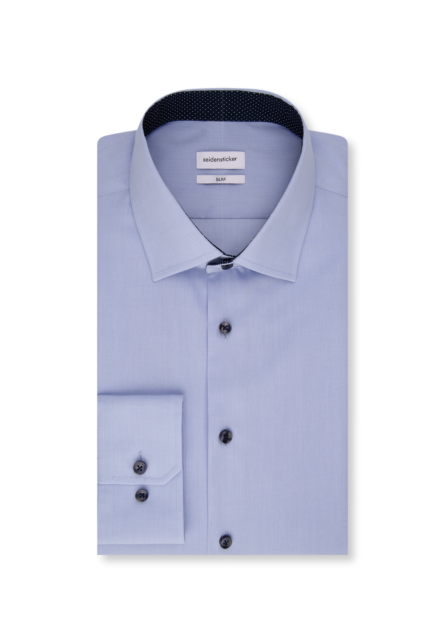 seidensticker Businesshemd "Schwarze Rose" Shaped 1/1 Kentkragen Uni günstig online kaufen