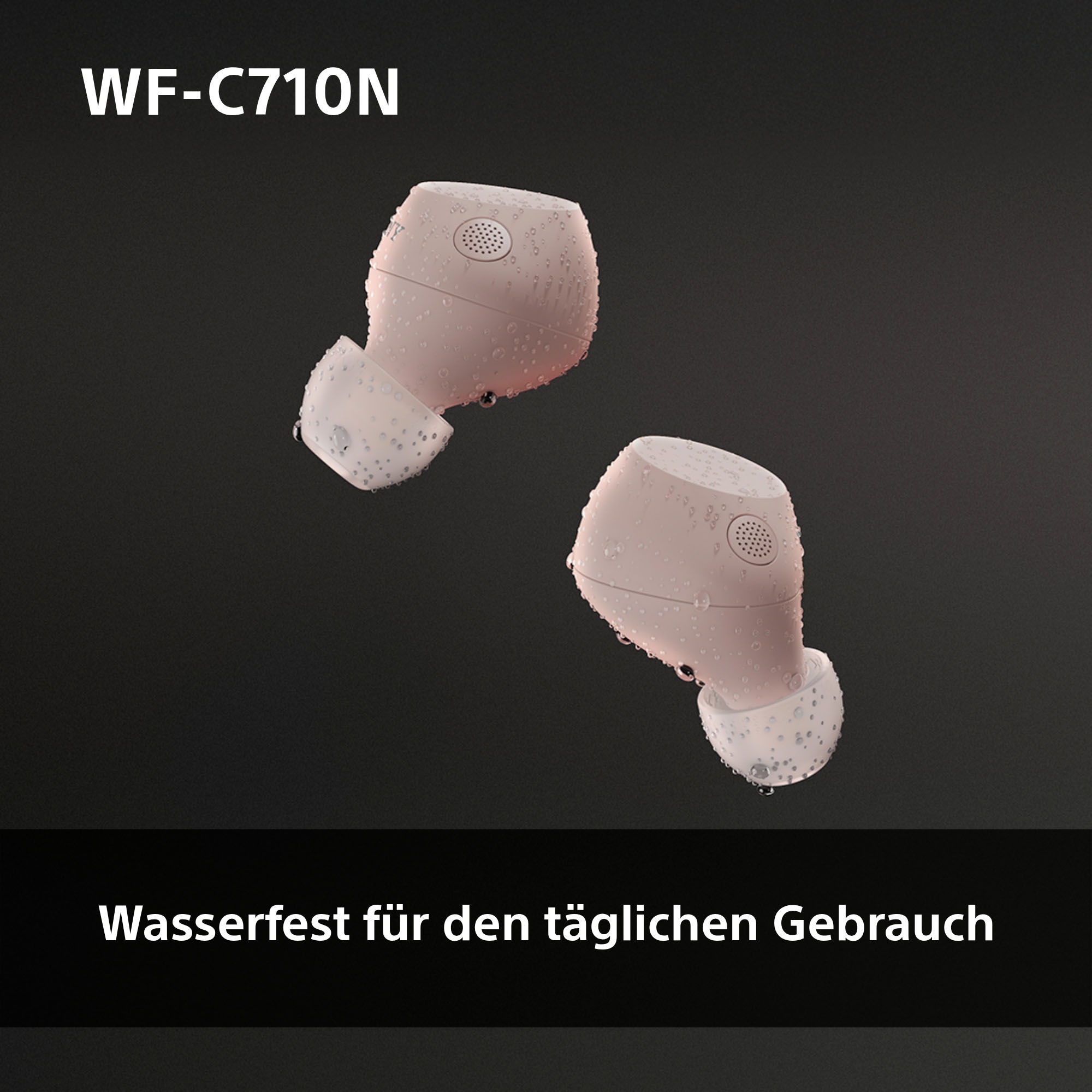 Sony In-Ear-Kopfhörer »WF-C710N«, Bluetooth-A2DP Bluetooth-AVRCP Bluetooth (Audio Video Remote Control Profile)-HFP-HSP, Active Noise Cancelling (ANC)-Freisprechfunktion-Multi-Point-Verbindung-Rauschunterdrückung-Sprachsteuerung