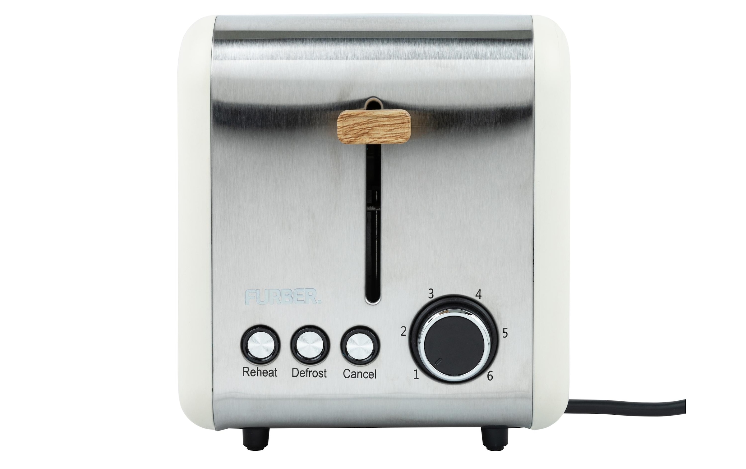 FURBER Toaster »Toaster Creu/Holz« für 2 Scheiben 850 W