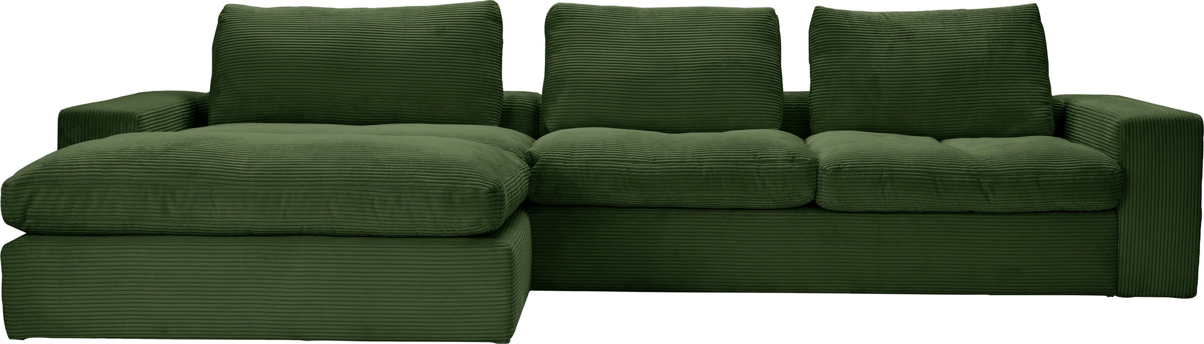 alina Ecksofa "Sandy" mit Recamiere, in modernem Cordstoff günstig online kaufen