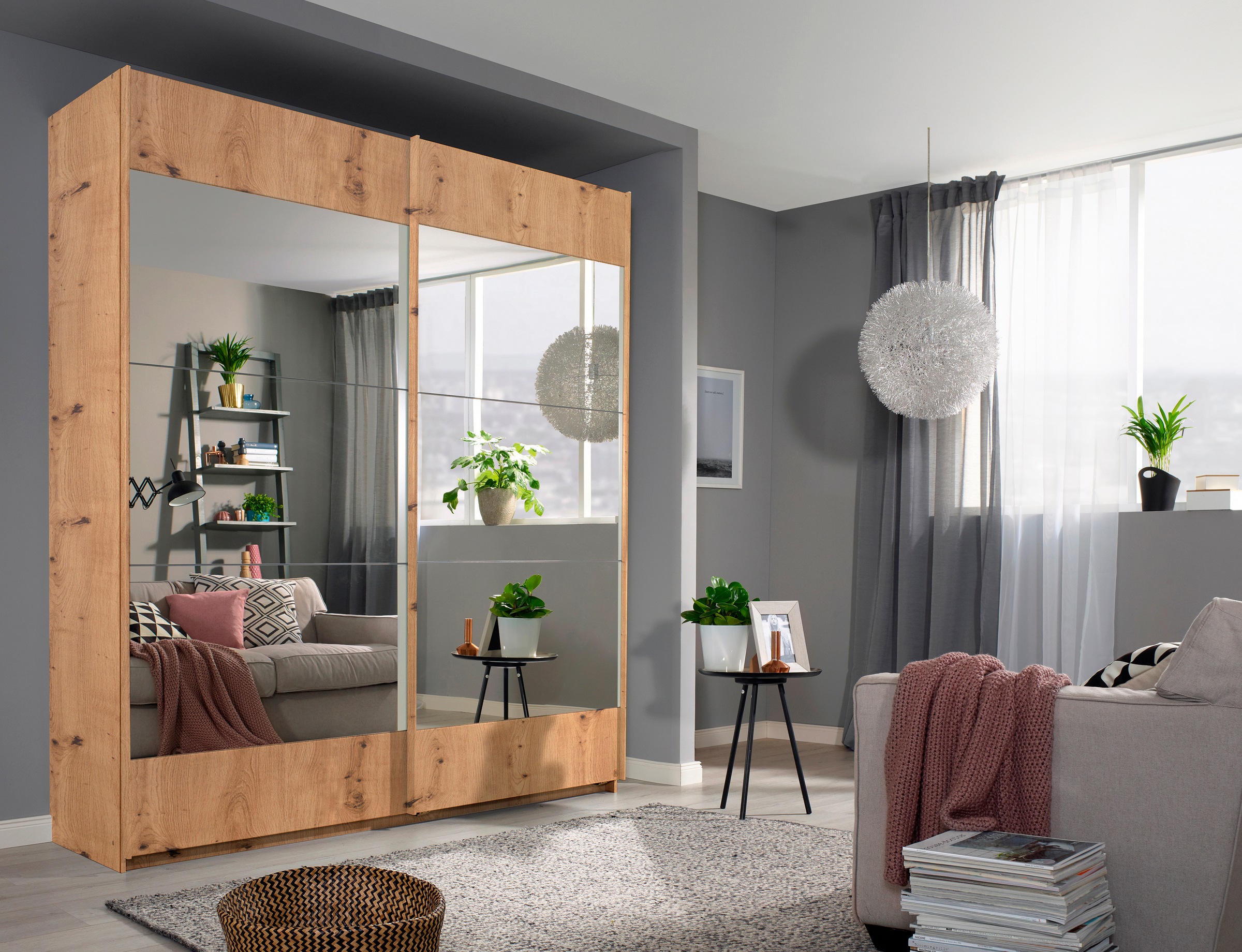 rauch Schwebetürenschrank "Kleiderschrank Schrank Garderobe Wäscheschrank A günstig online kaufen