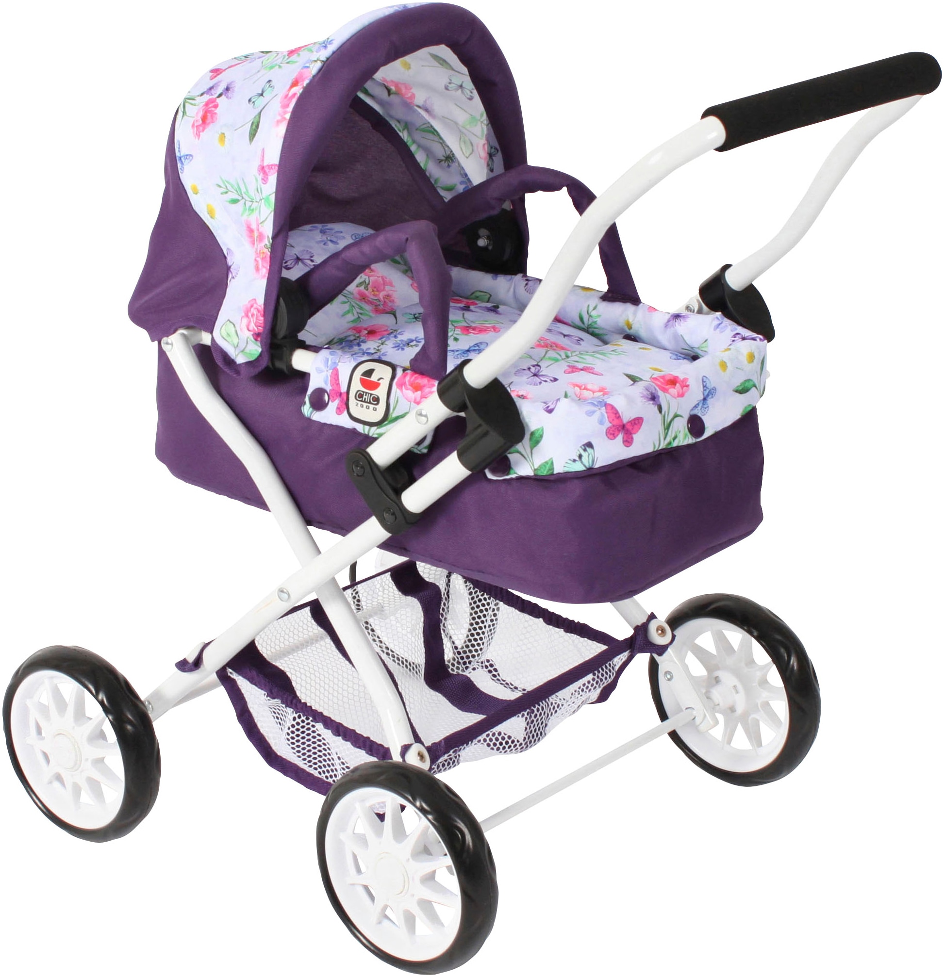 CHIC2000 Puppenwagen »Smarty, Flowers lila«