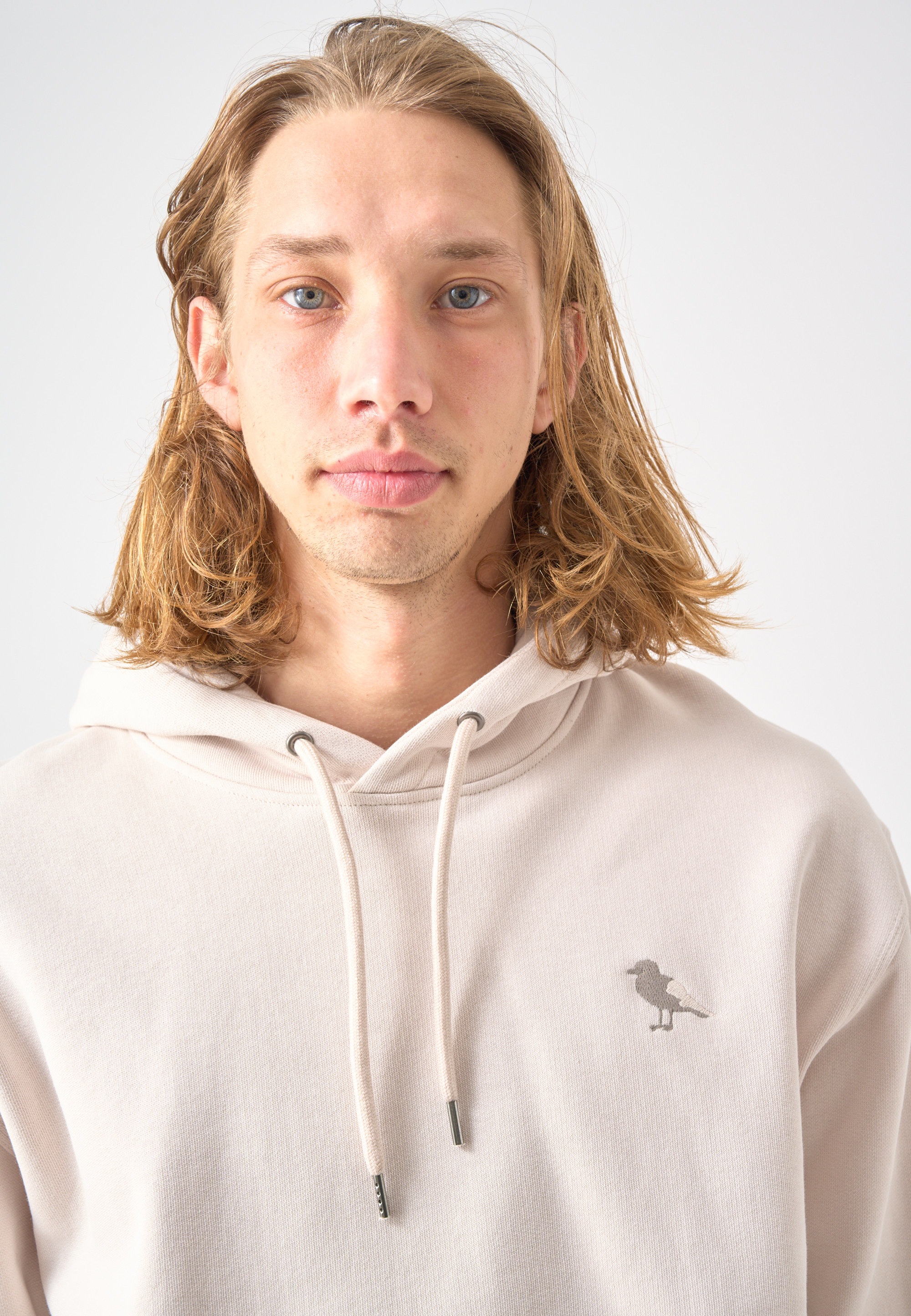 Cleptomanicx Kapuzensweatshirt »Embro Gull Mono«, mit kleiner Logostickerei