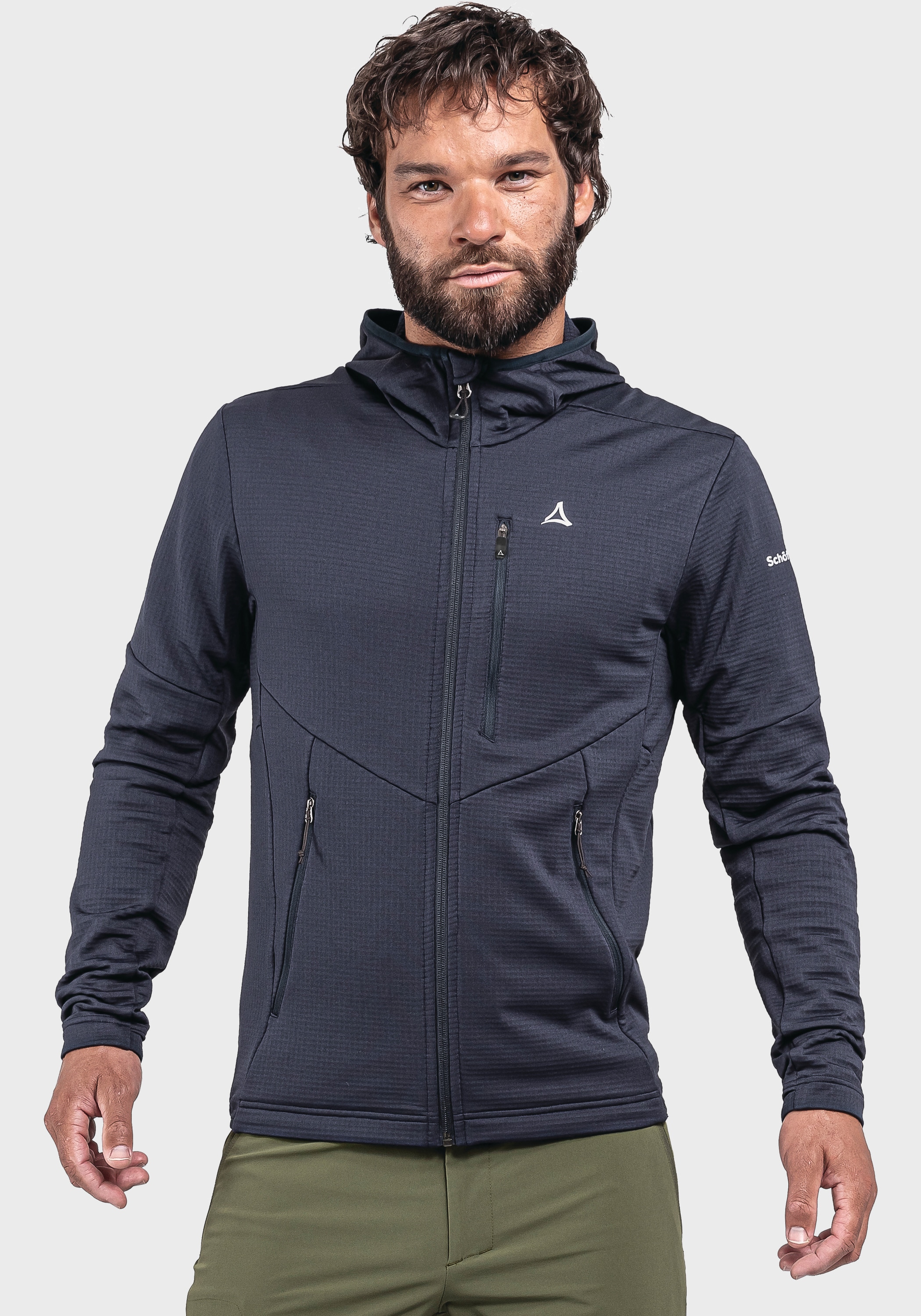 Schöffel Fleecejacke »Fleece Hoody Hydalen M«, mit Kapuze