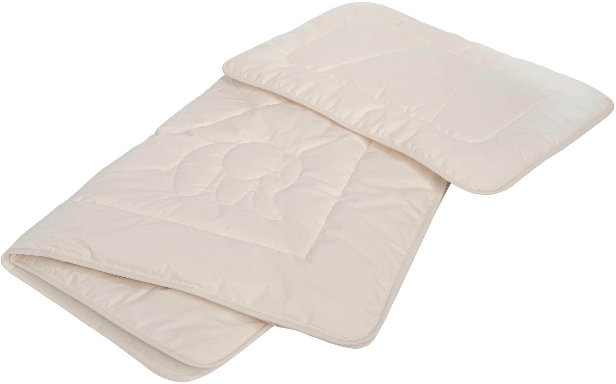 Hefel Kinderbettdecke + Kopfkissen "Bio-Timber, 100x135 cm aus Naturfasern, günstig online kaufen