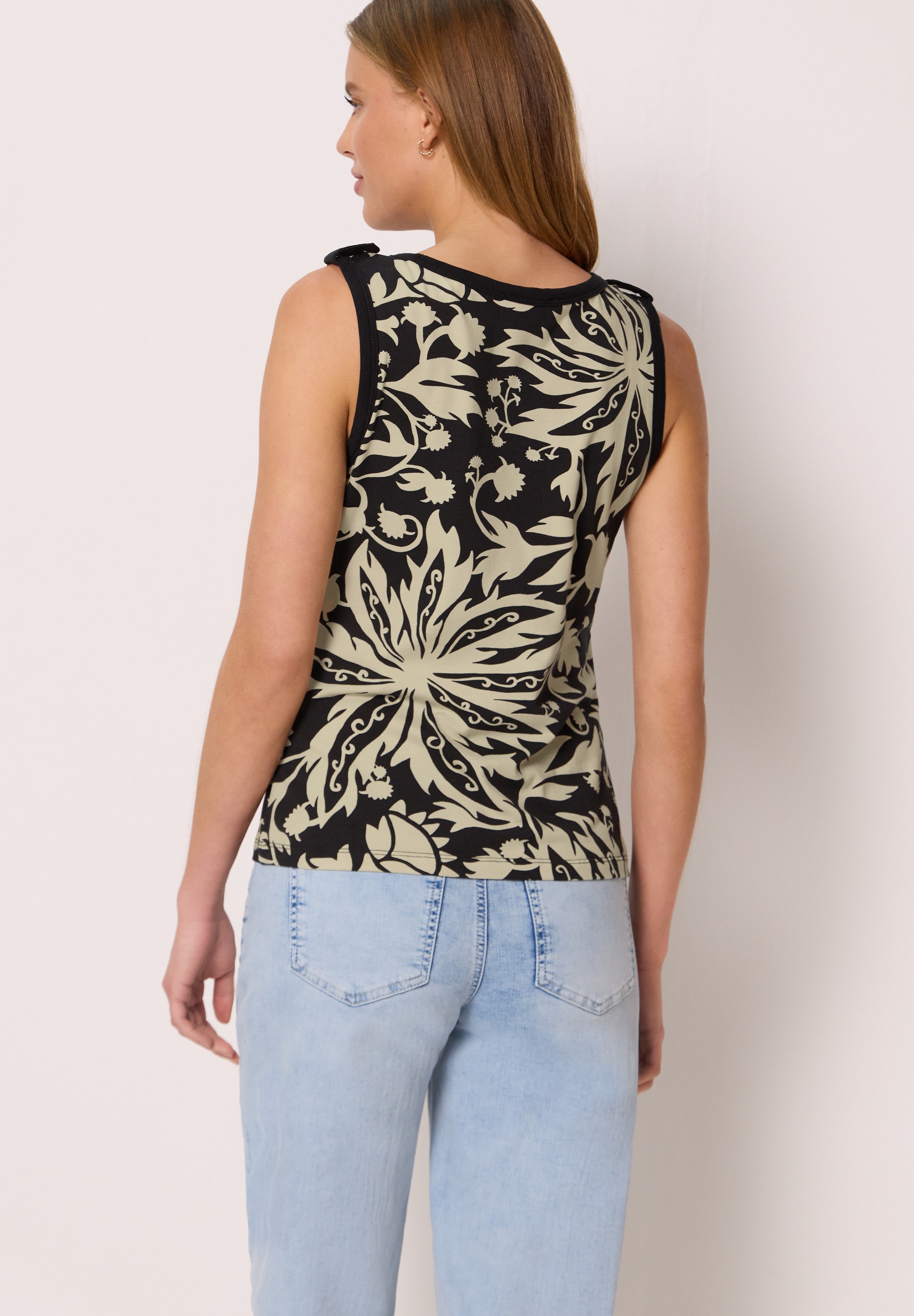 STREET ONE STUDIO Tanktop mit Knopf Details