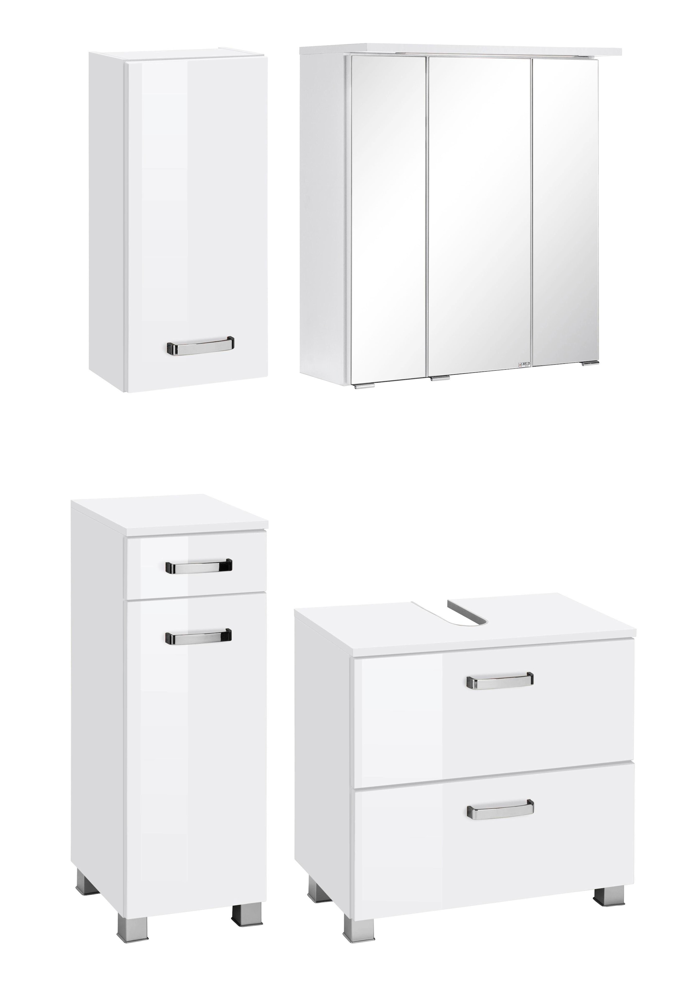 welltime Badmöbel-Set "Ravenna" 4 Stk. tlg. günstig online kaufen