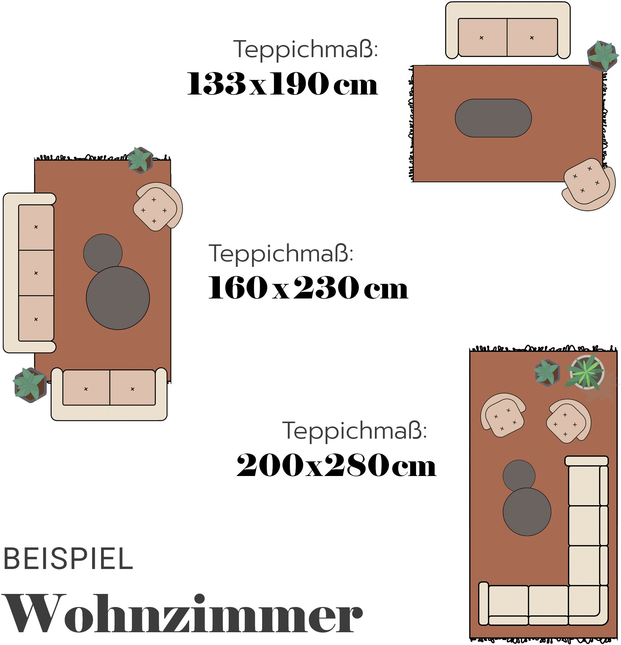 ASTRA Teppich »Lou 251«, rechteckig, 10 mm Höhe, Hoch Tief Struktur, Kurzflor, Wohnzimmer, Schlafzimmer