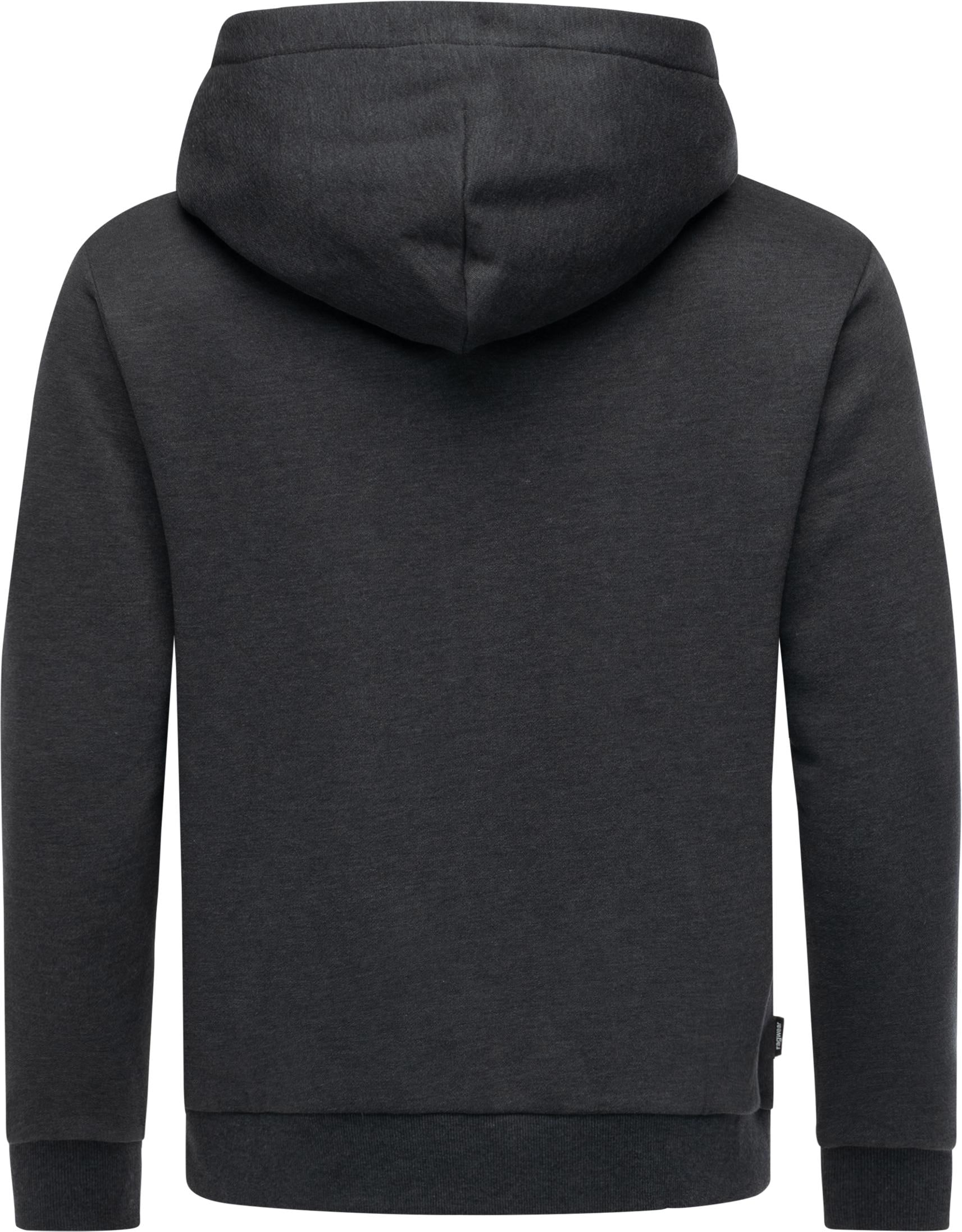 Ragwear Sweatjacke »Natten EMB«, Weiche Herren Kapuzenjacke mit Stickerei