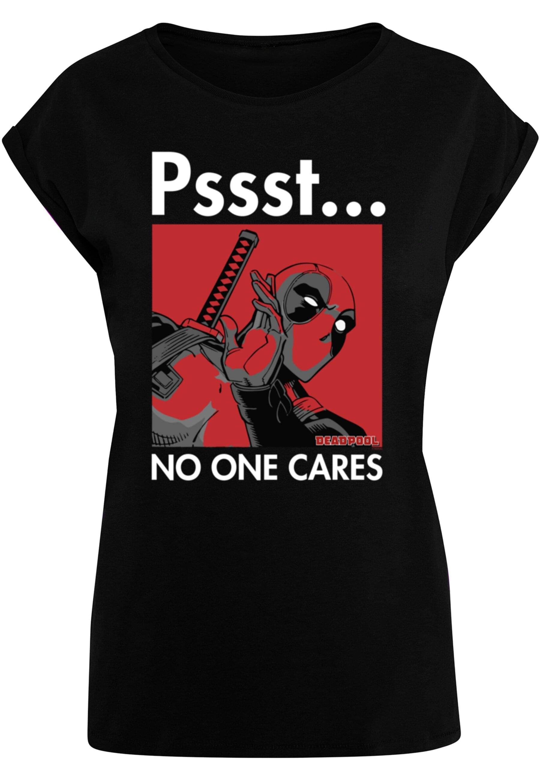 ABSOLUTE CULT T-Shirt "ABSOLUTE CULT Damen Ladies Deadpool - No One Cares T günstig online kaufen