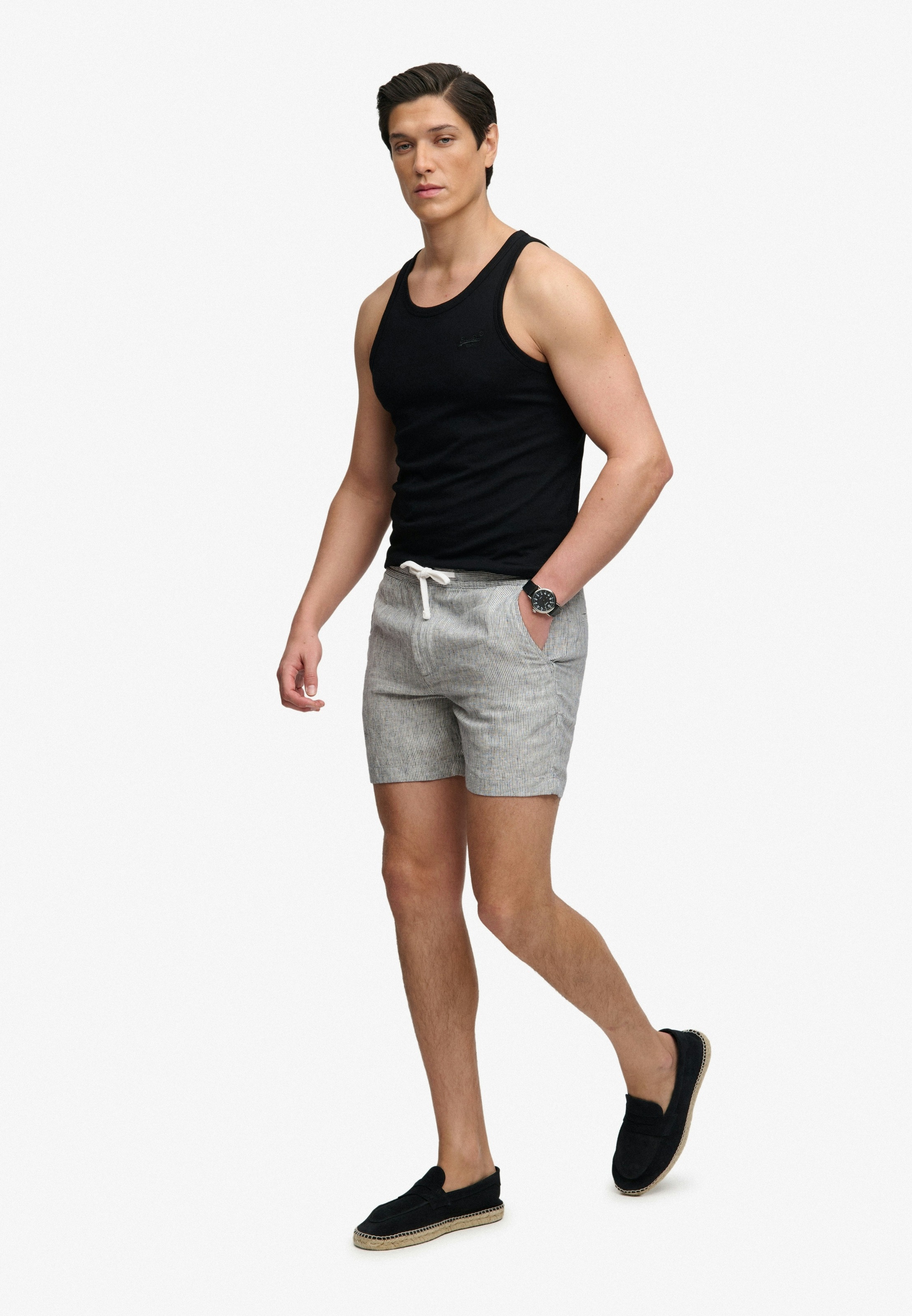 Superdry Shorts »MERCHANT LINEN SHORT«