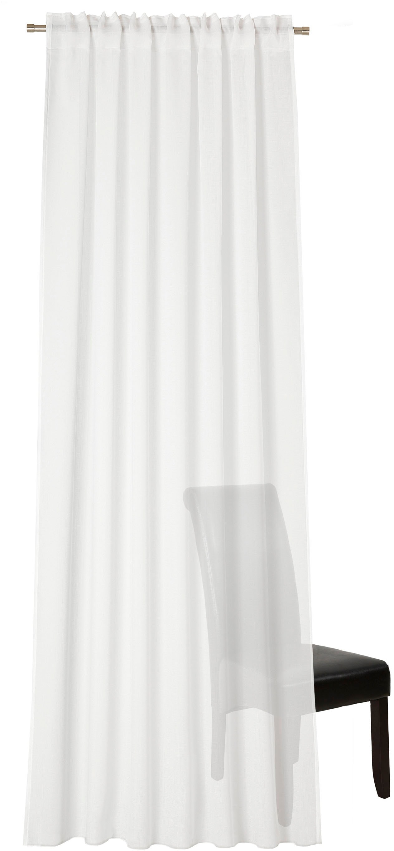 Neutex for you! Vorhang »Allure«, (1 St.), Schal mit Multifunktionsband,  Breite 140 cm, nach Maß bestellen | BAUR