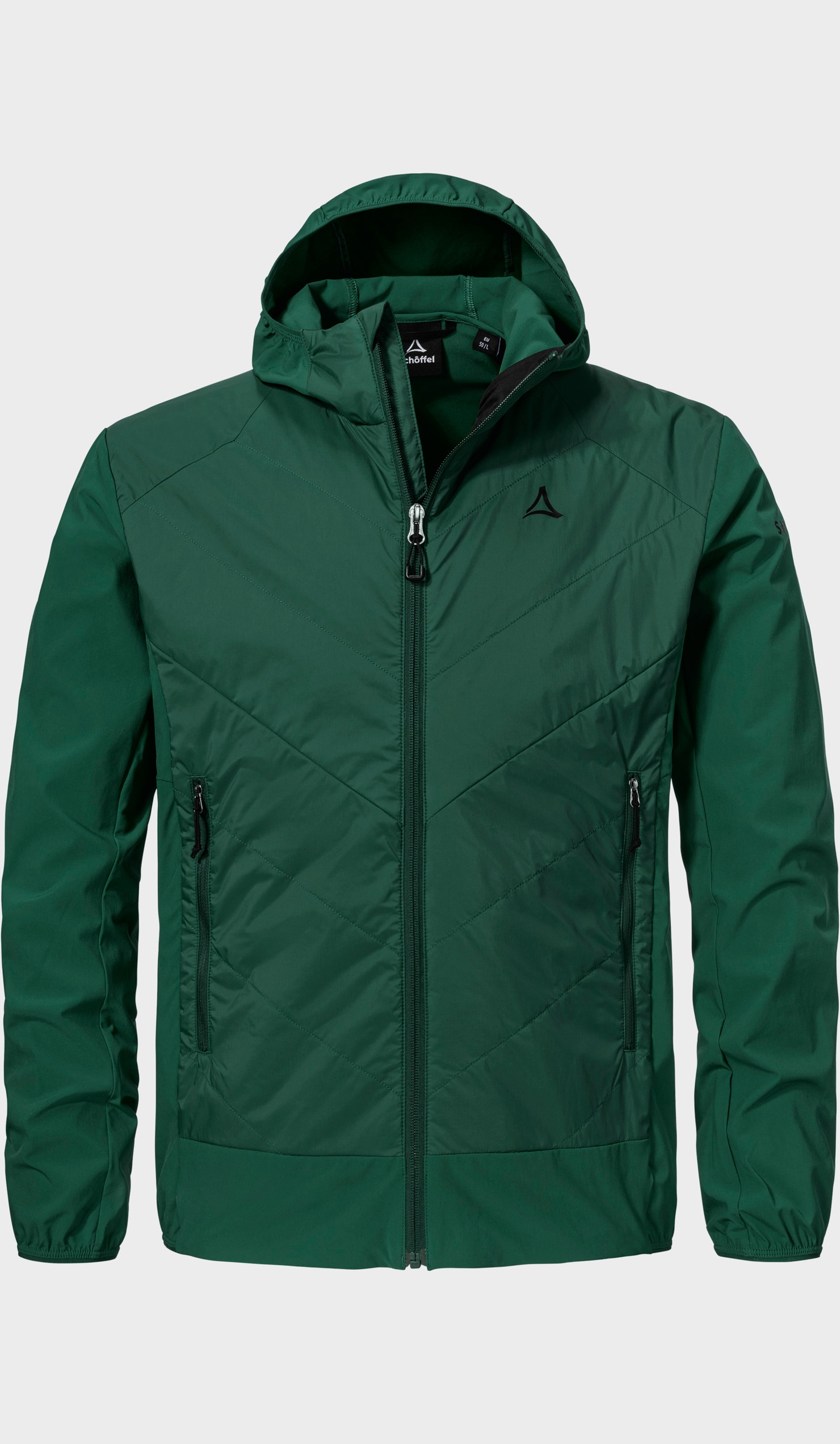 Schöffel Funktionsjacke "Hybrid Jk Style Blaueis MNS" mit Kapuze günstig online kaufen