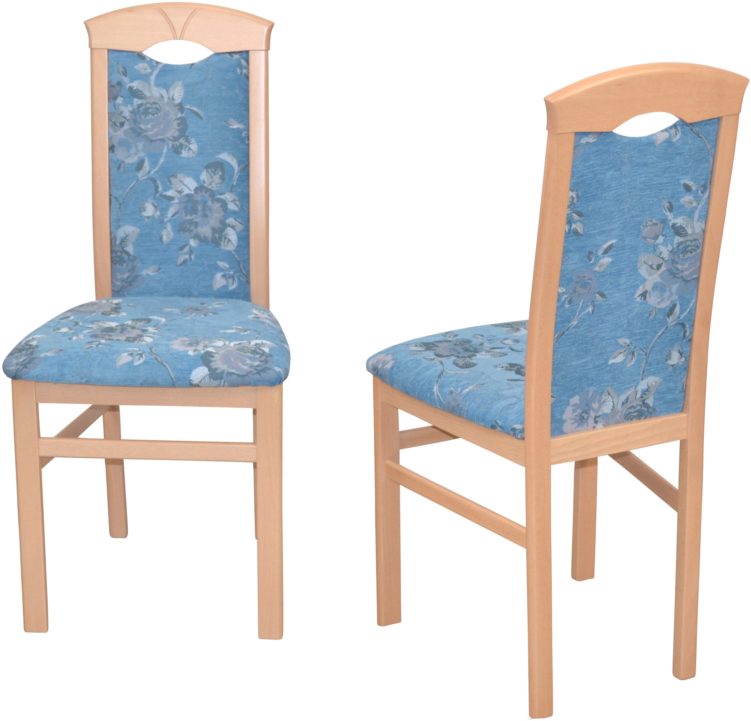 HOFMANN LIVING AND MORE Esszimmerstuhl (Set) 2 Stk. Polyester  Webstoff günstig online kaufen