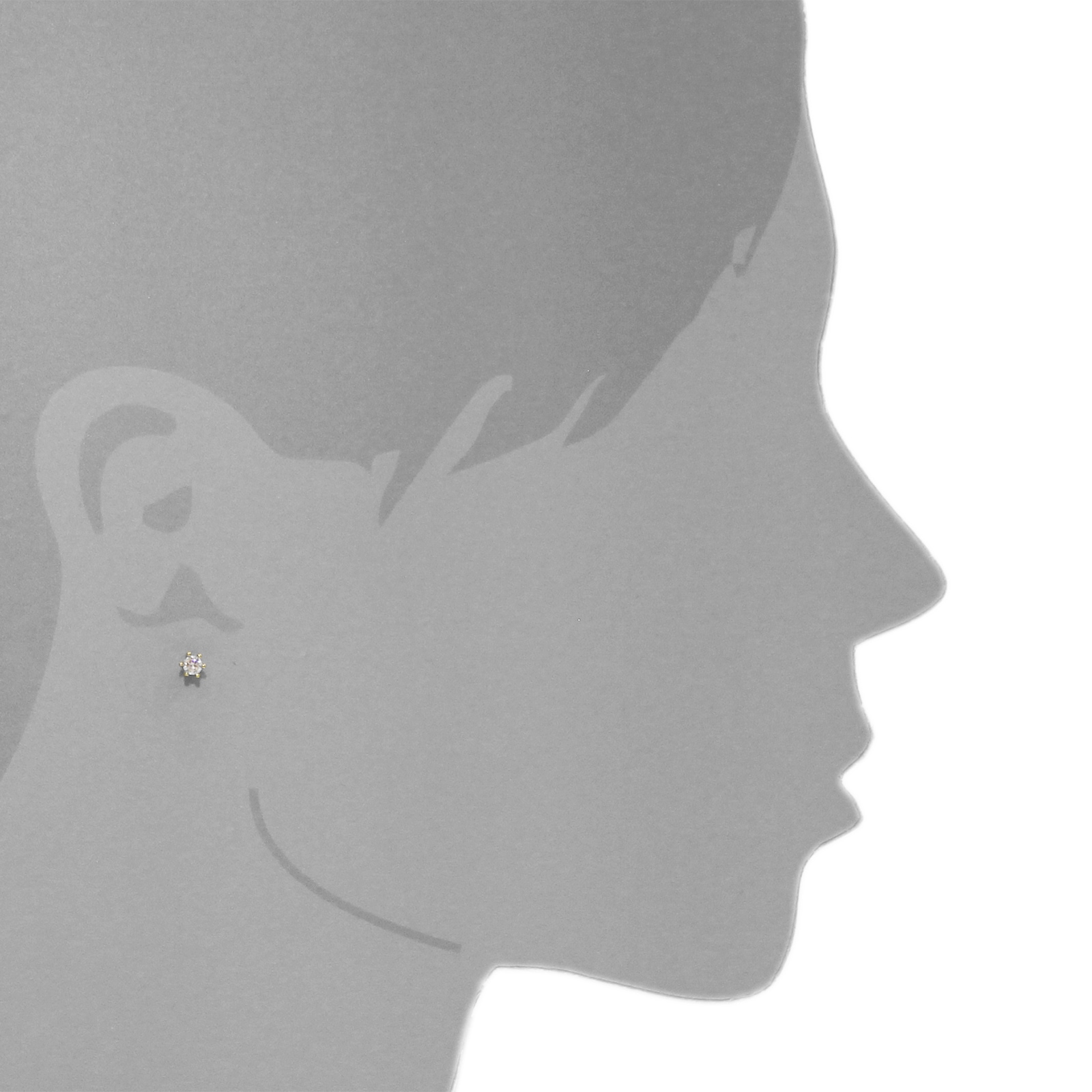 OSTSEE-SCHMUCK Paar Ohrstecker »Ostsee-Schmuck Ohrstecker Lonnie 4 mm Ohrstecker Lonnie 4 mm«, (2 tlg.)