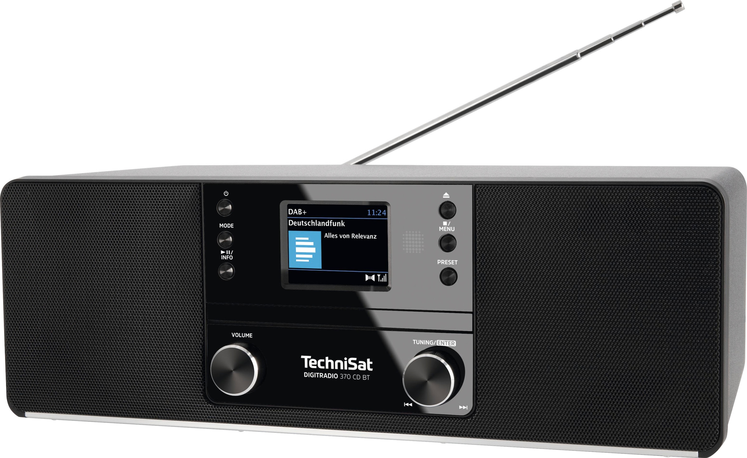 TechniSat Digitalradio (DAB+) »DIGITRADIO 370 | CD UKW BAUR BT«, (DAB+) mit (Bluetooth -Digitalradio W) RDS 10