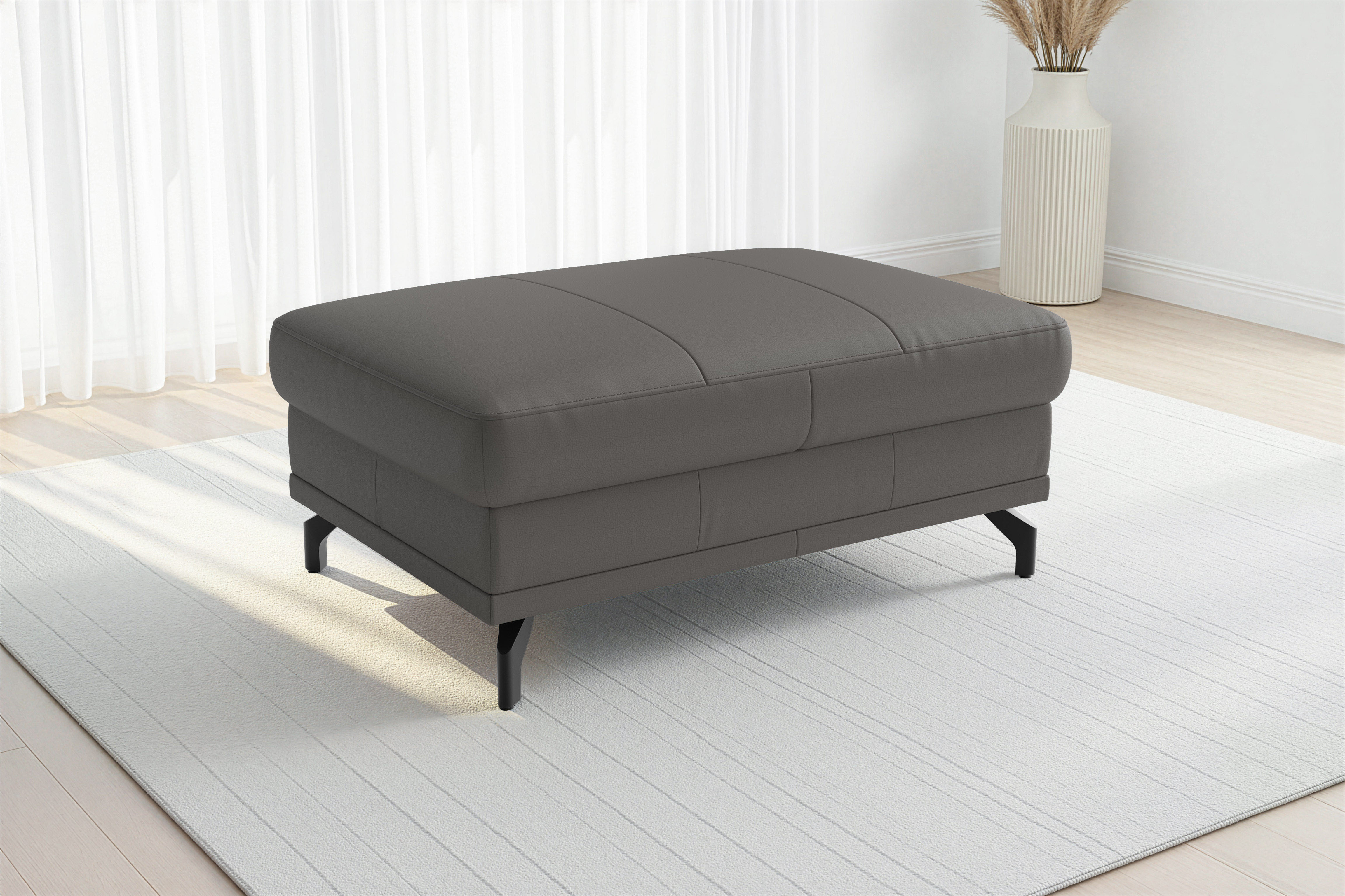 sit&more Polsterhocker "Chelsea, B: 103 cm, Leder" mit praktischem Stauraum, besonders langlebig