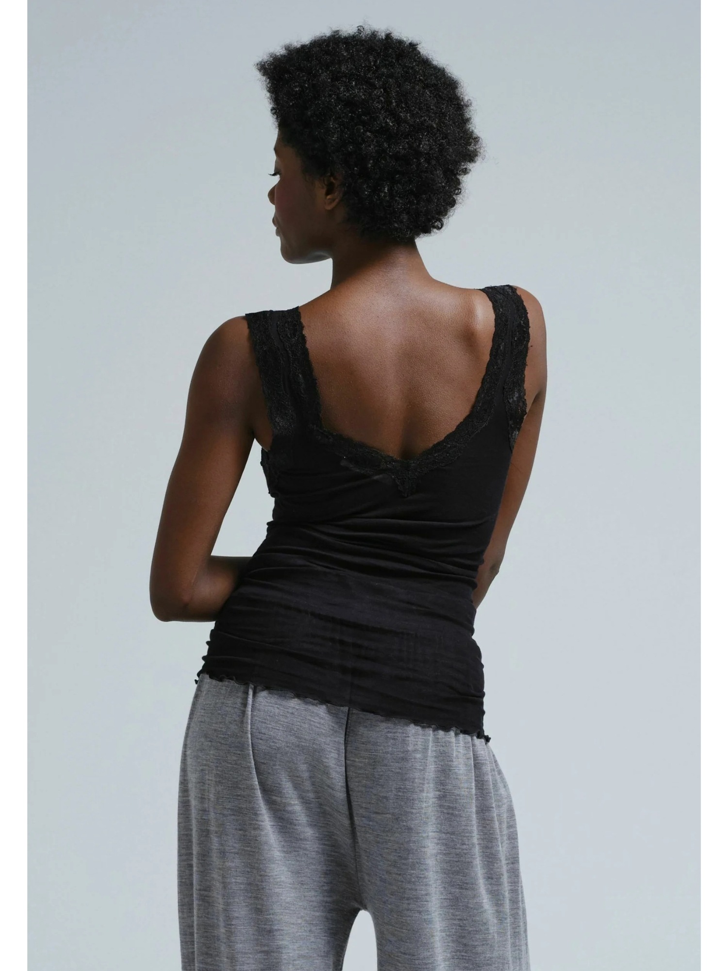 Seamless Basic Funktionstop »Seamless Basic Top Cotton Lacey«