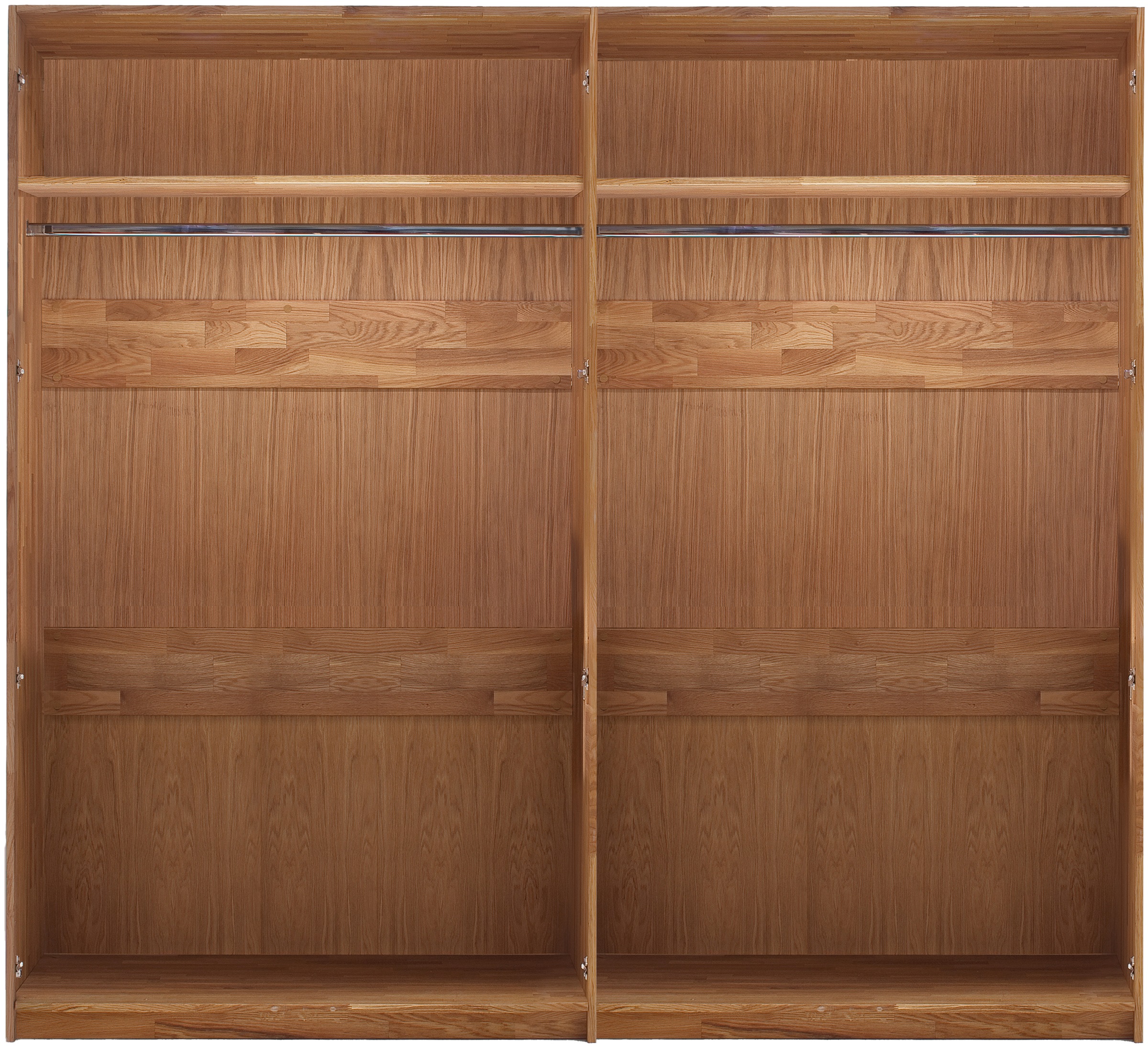 Home affaire Kleiderschrank "Huven, Kleiderschrank mit viel Stauraum, aus M günstig online kaufen