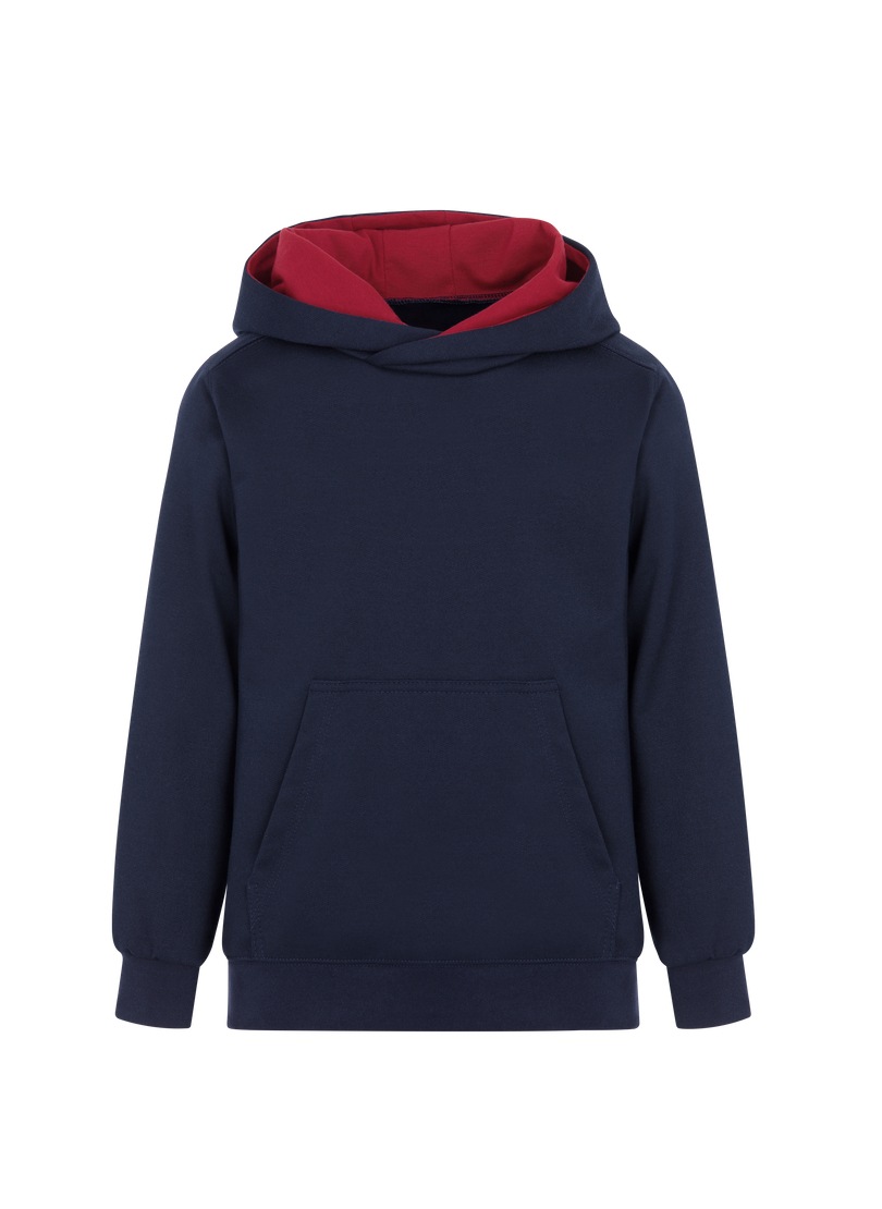 Trigema Sweatshirt »TRIGEMA Kapuzenpullover mit Kängurutasche«