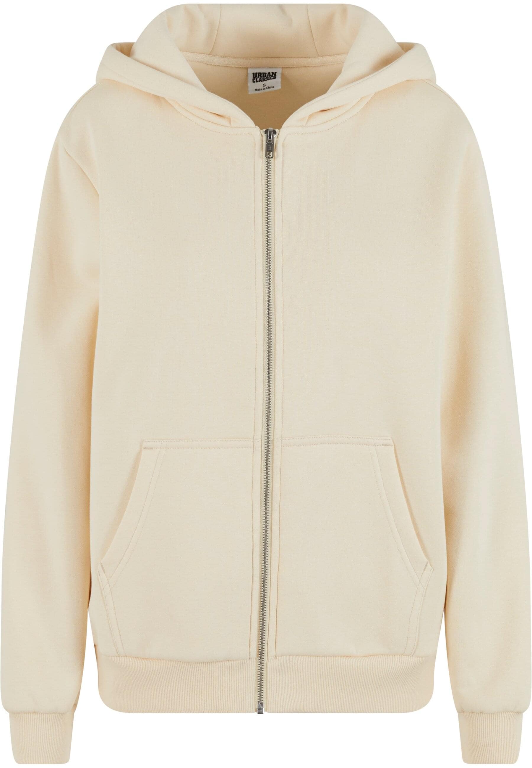 URBAN CLASSICS Sweatjacke "Urban Classics Ladies Fluffy Zip Cardigan" günstig online kaufen