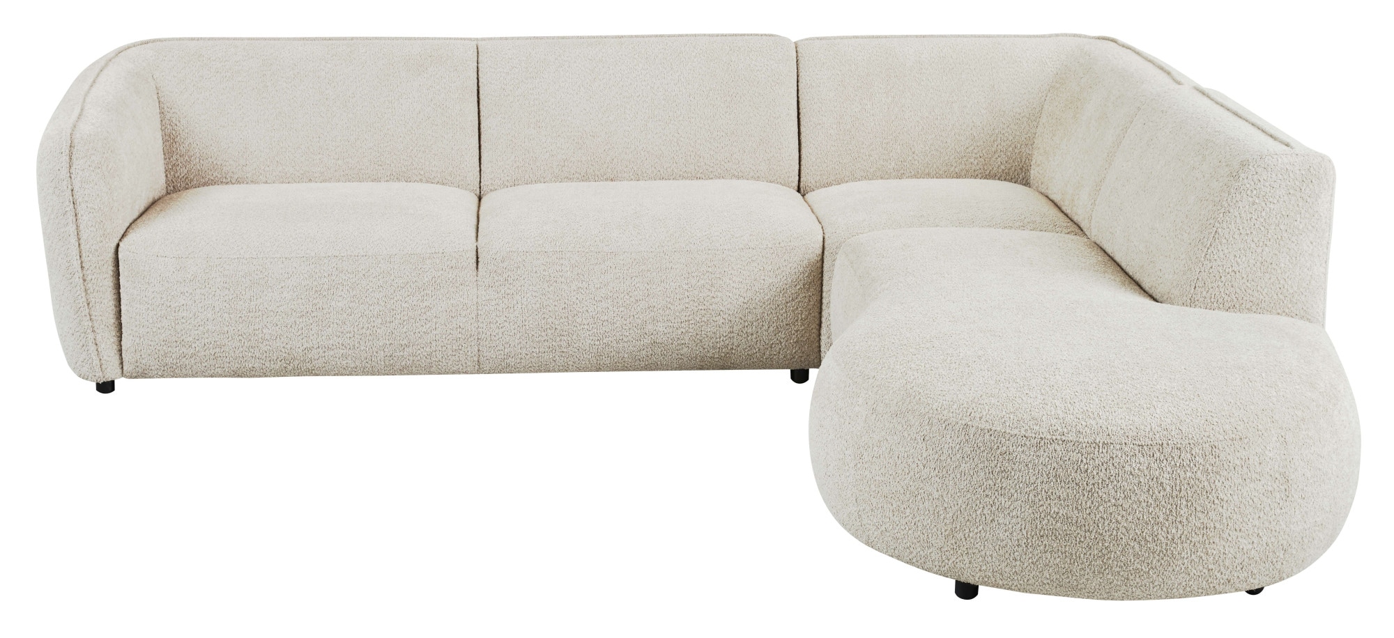 andas Ecksofa »Ostrup«, schlichtes modernes Design, in verschiedenen Farben