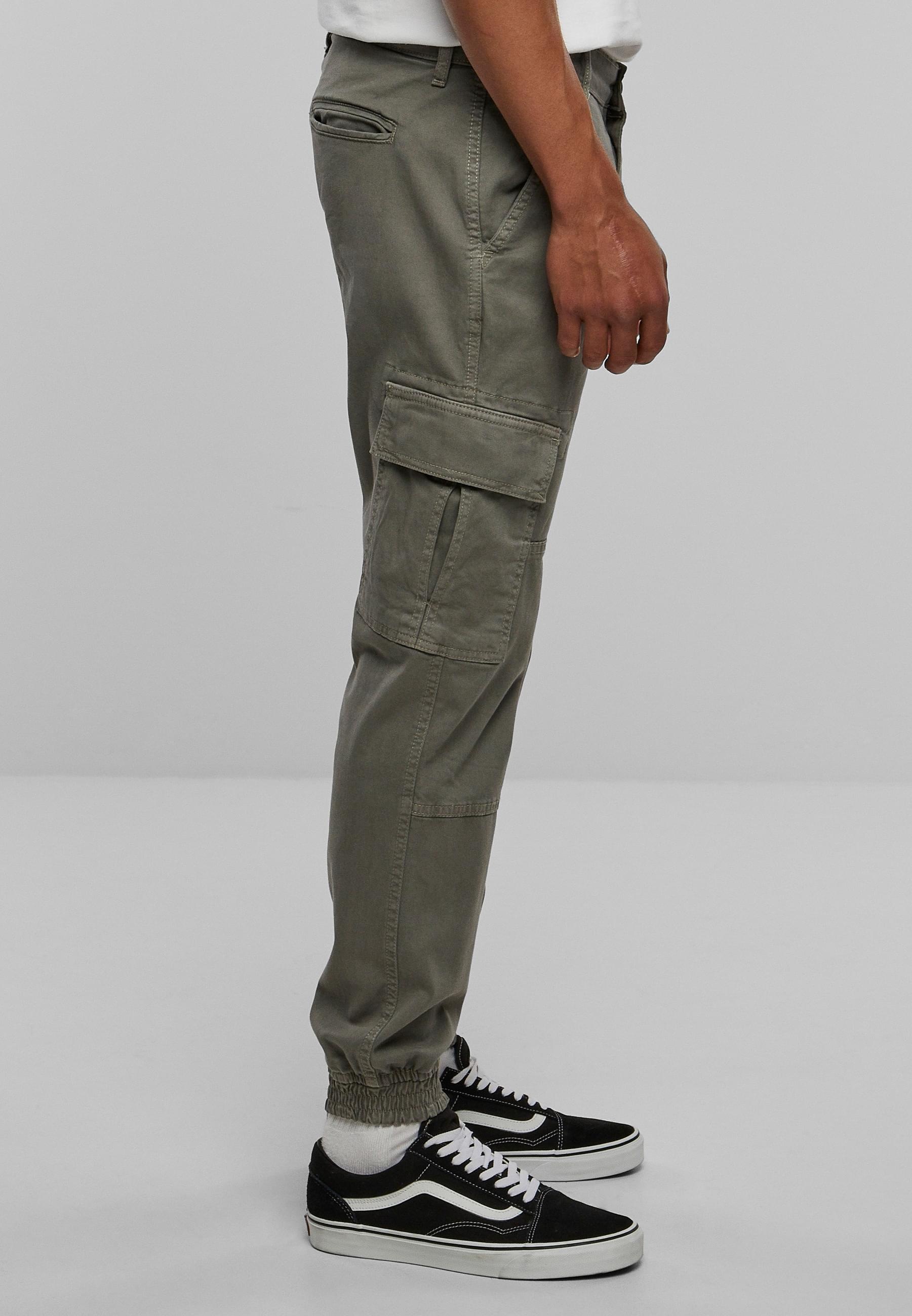 URBAN CLASSICS Cargohose »Urban Classics Herren Washed Cargo Twill Jogging Pants«, (1 tlg.)