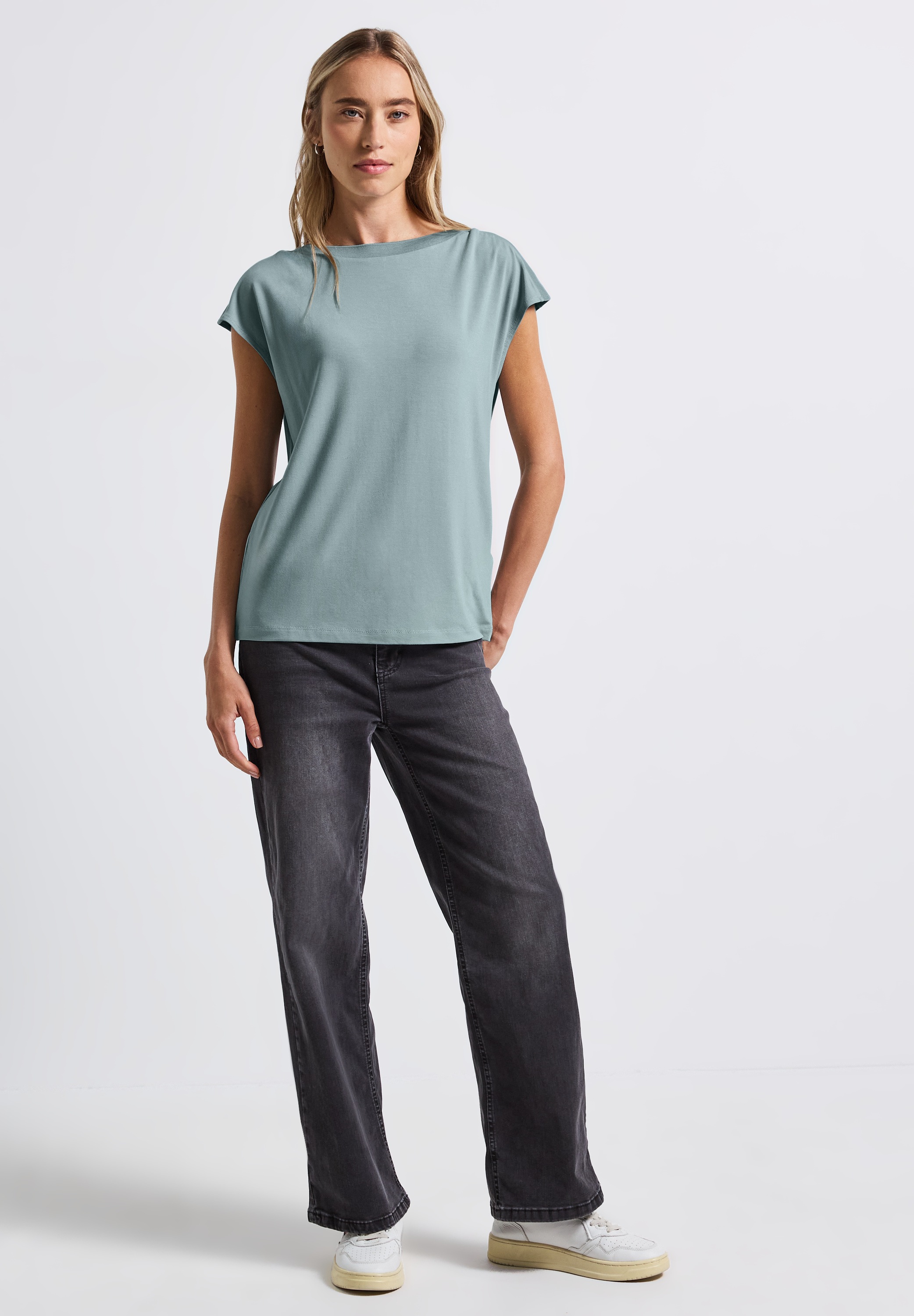 STREET ONE T-Shirt, aus softer Viskose
