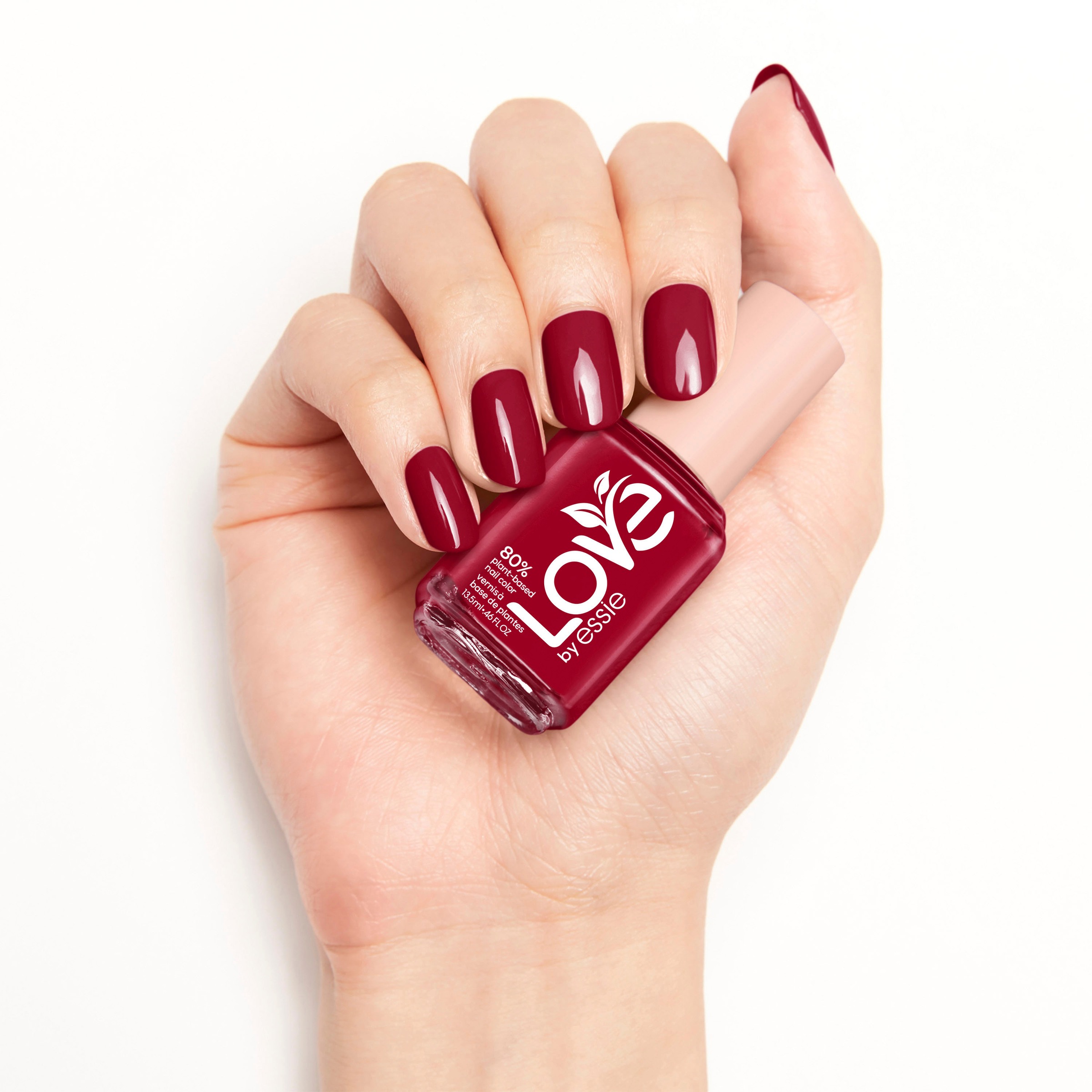 essie Nagellack »Love«, 80% pflanzenbasierte, natürliche Formel