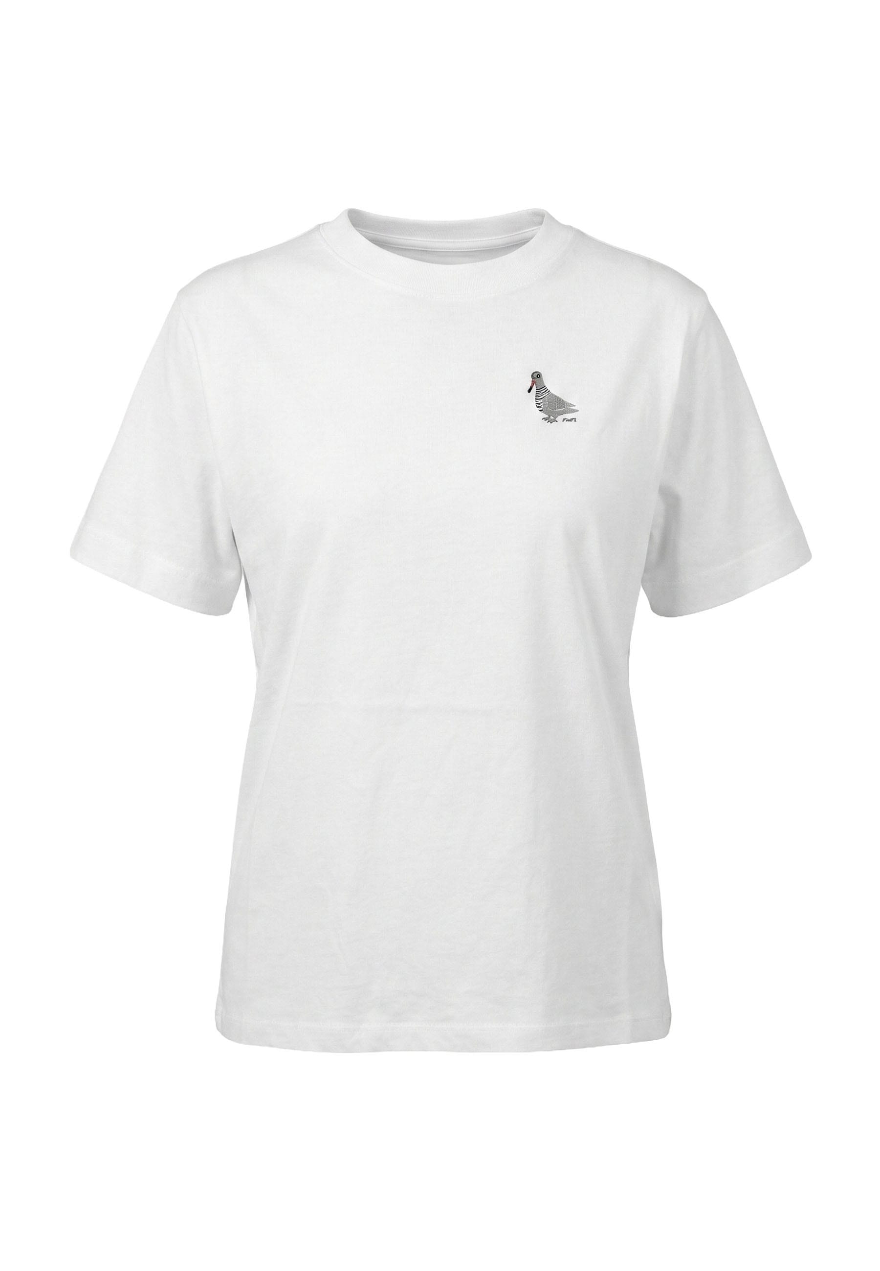 Kleinigkeit T-Shirt "Kleinigkeit Görls Easyfit Shört Moin Taube" 1