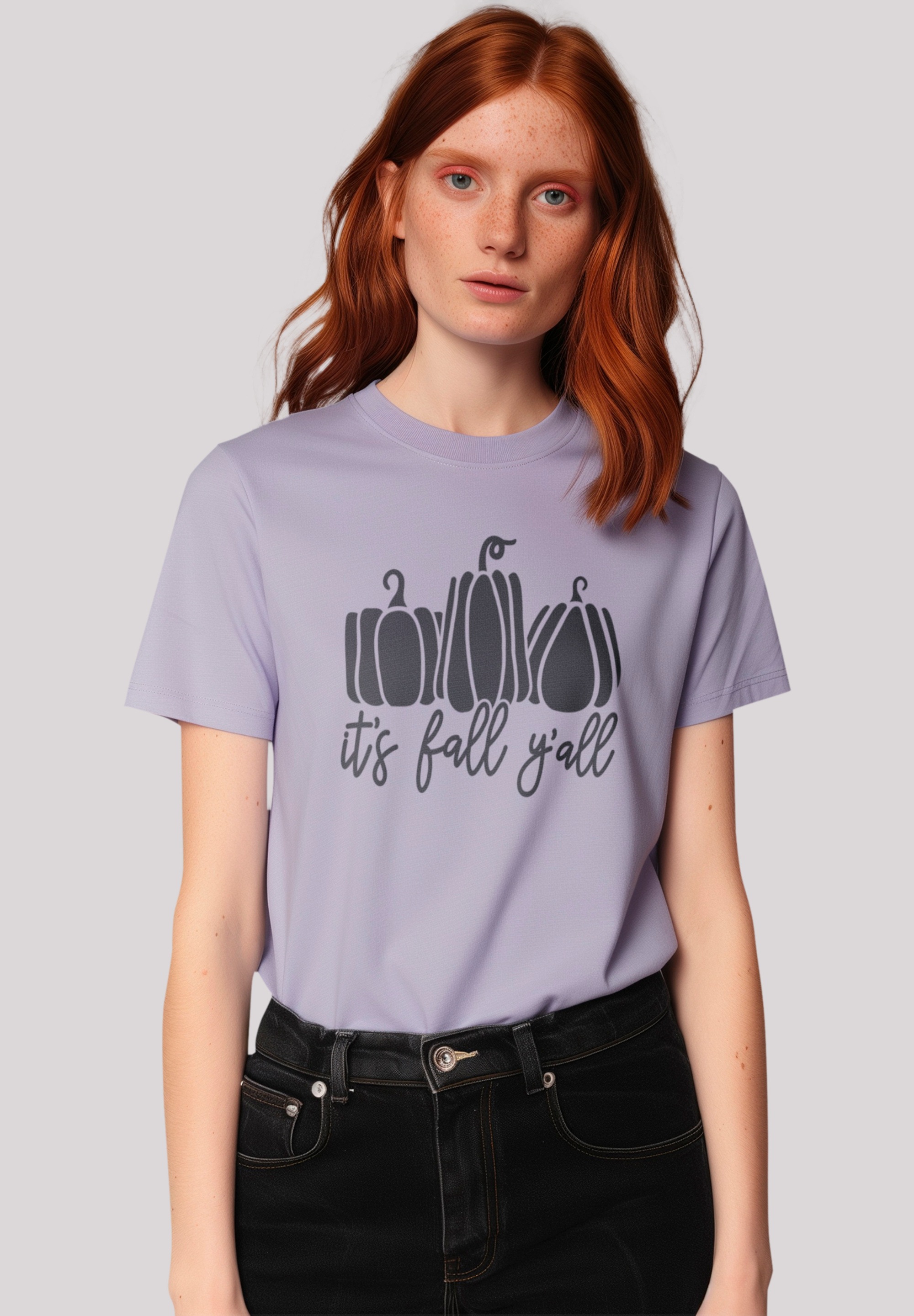 F4NT4STIC T-Shirt "Pumpkins Kürbis its Fall Herbst yall", Premium Qualität, günstig online kaufen