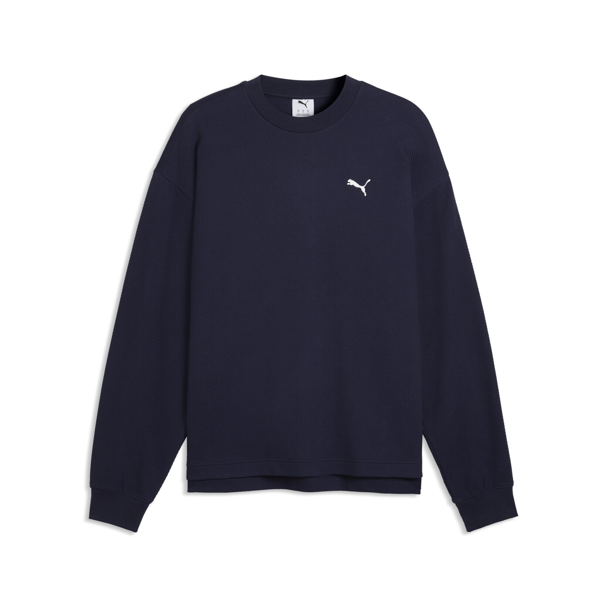 PUMA Sweatshirt »Essentials Elevated Relaxed Material Crew Sweatshirt Herren«

