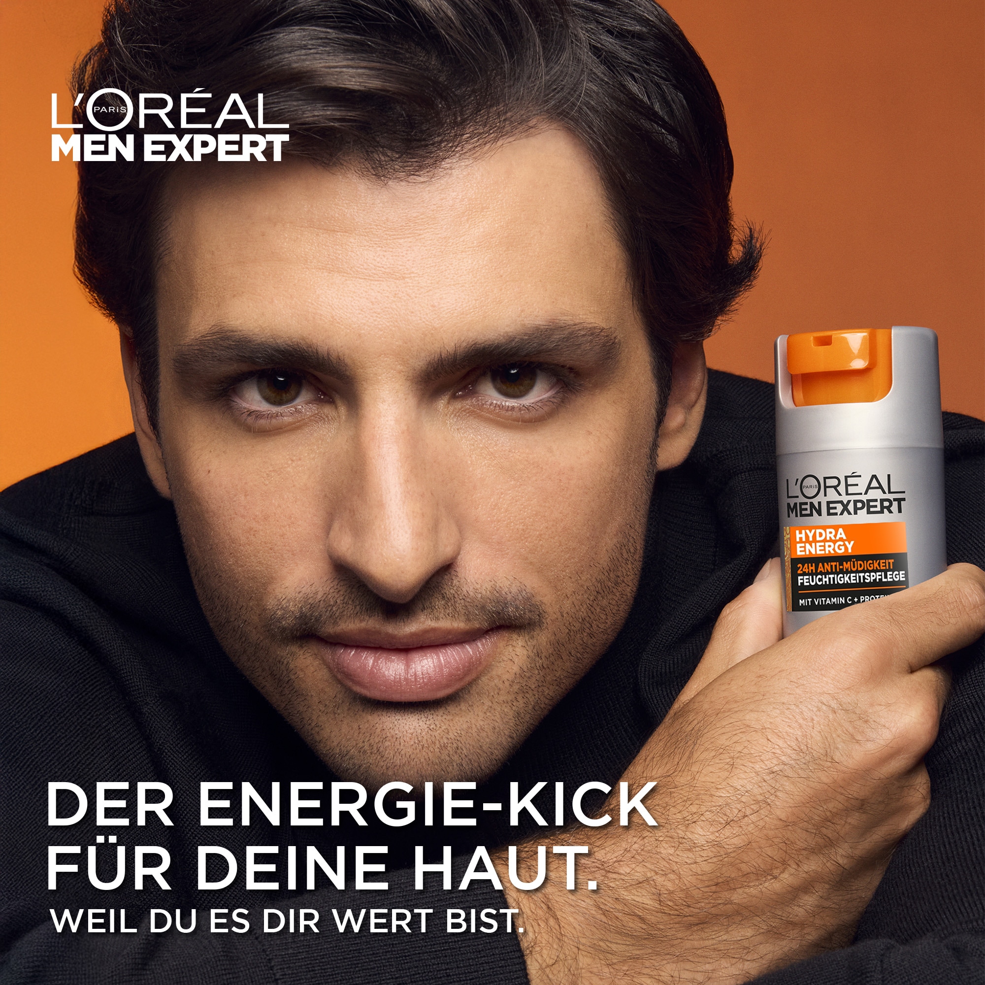 L'ORÉAL PARIS MEN EXPERT Gesichtsgel »HYDRA ENERGY 24H ANTI-MÜDIGKEIT FEUCHTIGKEITSPFLEGE« hilft bei müder Haut, feuchtigkeitsspendend