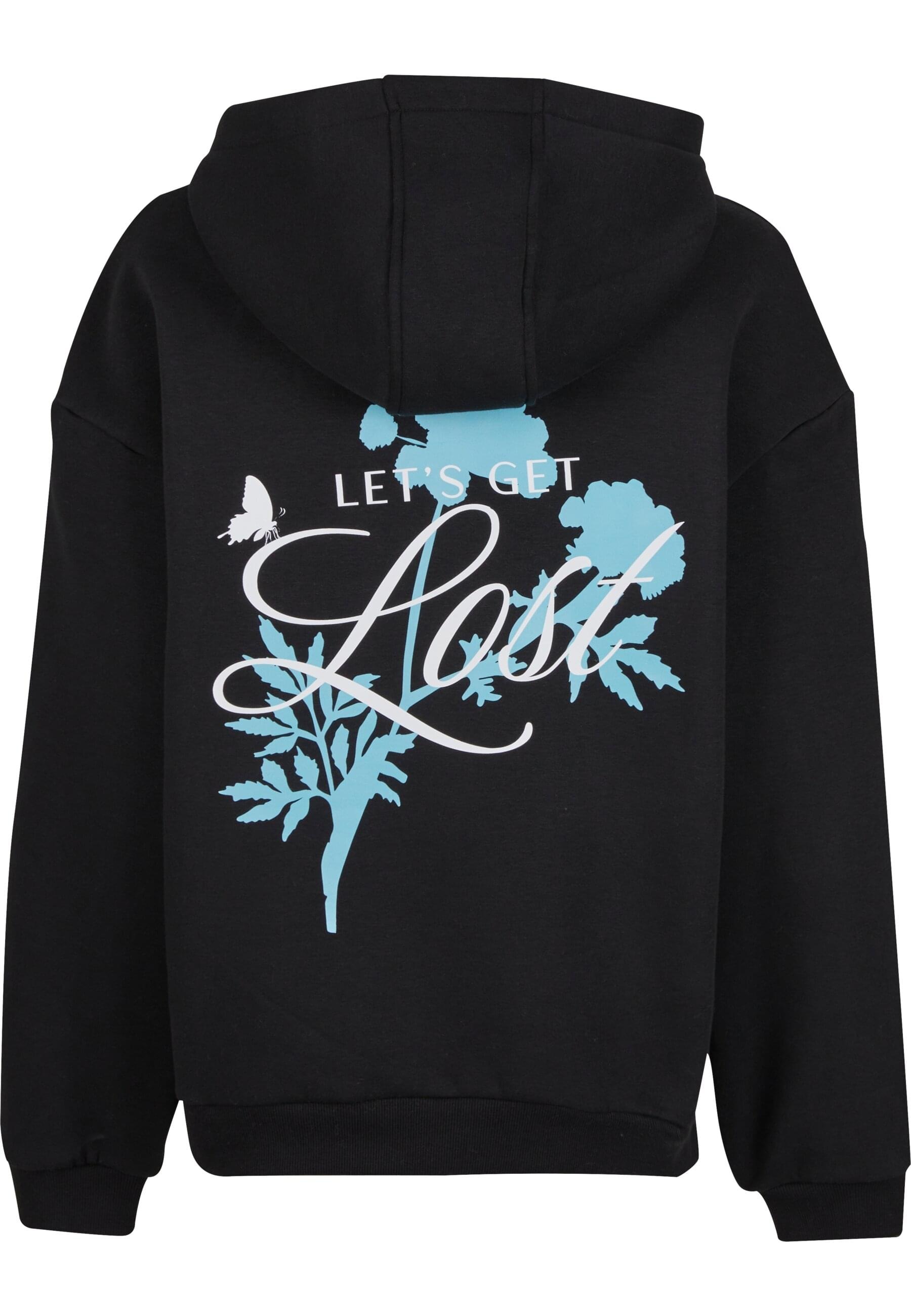Miss Tee Kapuzenpullover »Miss Tee Lost Flowers Ladies Fluffy Hoody«, (1 tlg.)