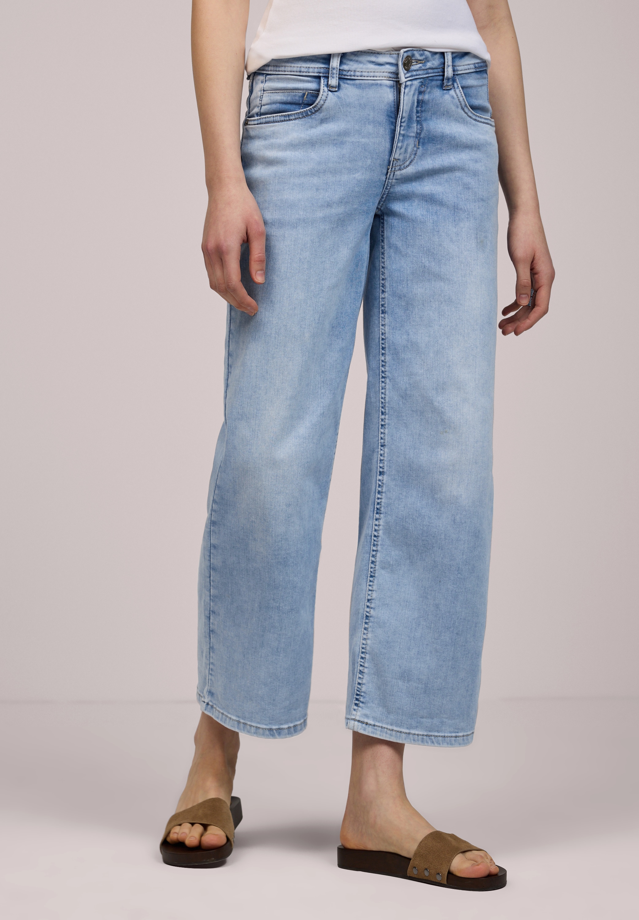 STREET ONE STUDIO Comfort-fit-Jeans Middle Waist