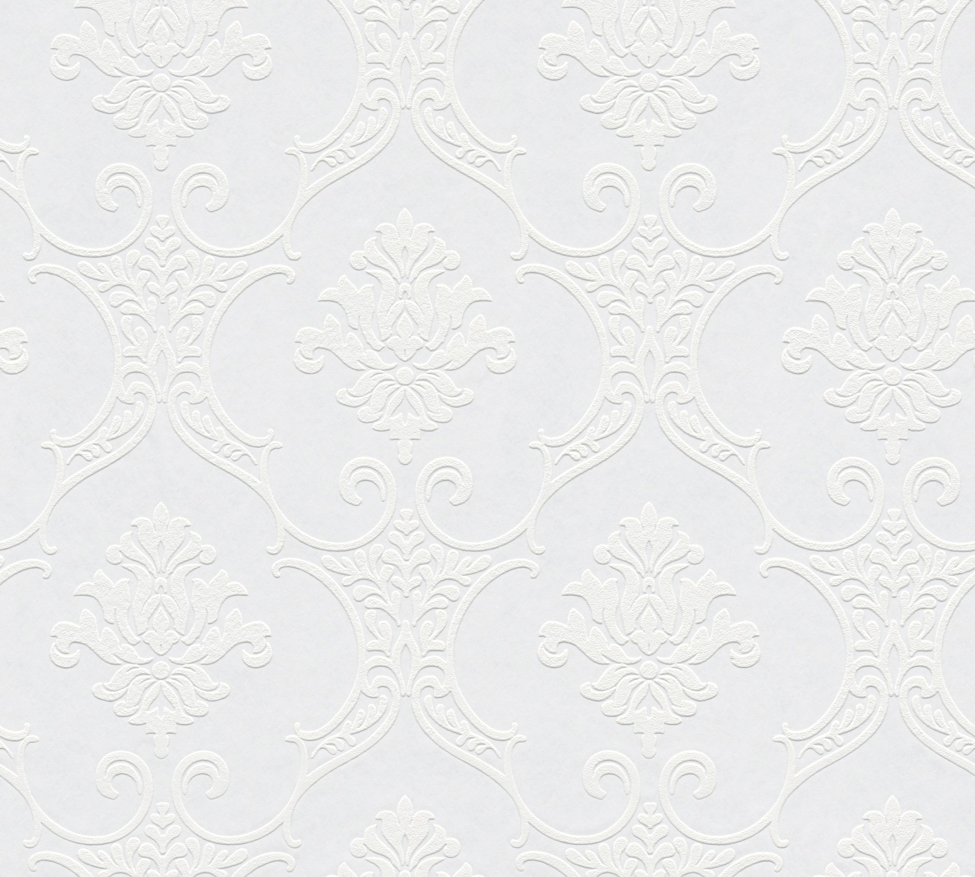 A.S. Création Vliestapete »Meistervlies« Barock | gemustert | ornamental strukturiert Ornament Tapete Barock Überstreichbar Tapeten Wohnzimmer modern Design