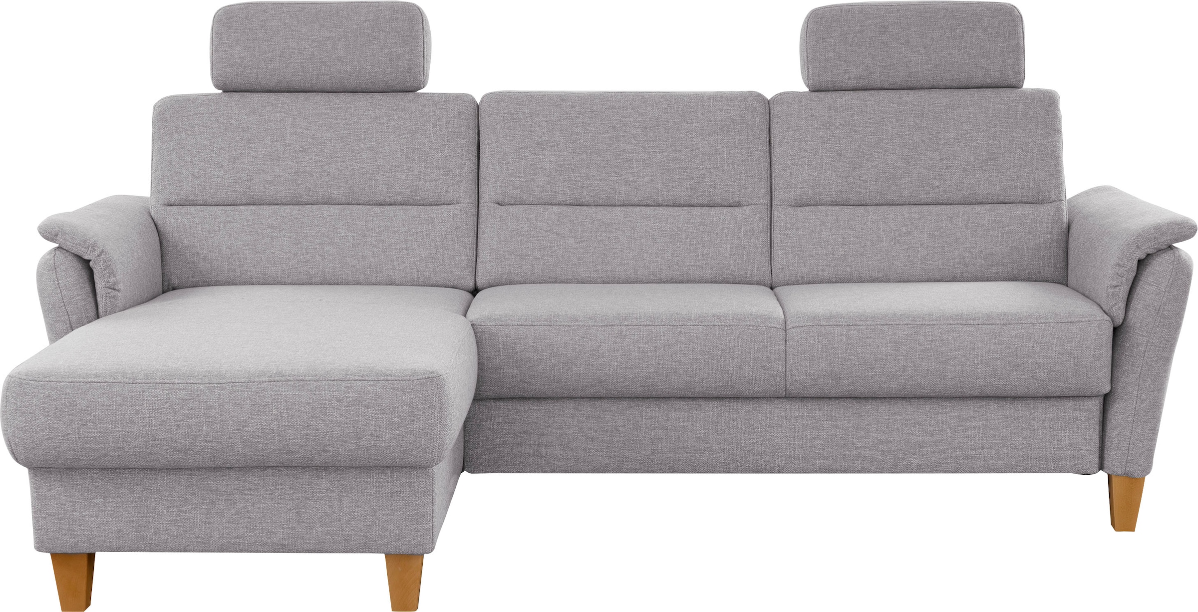 Home affaire Ecksofa "Palmera L-Form, B: 244 cm - OTTO. Verlässliche Qualität." optional Schlaffunktion & Bettkasten, Federkern