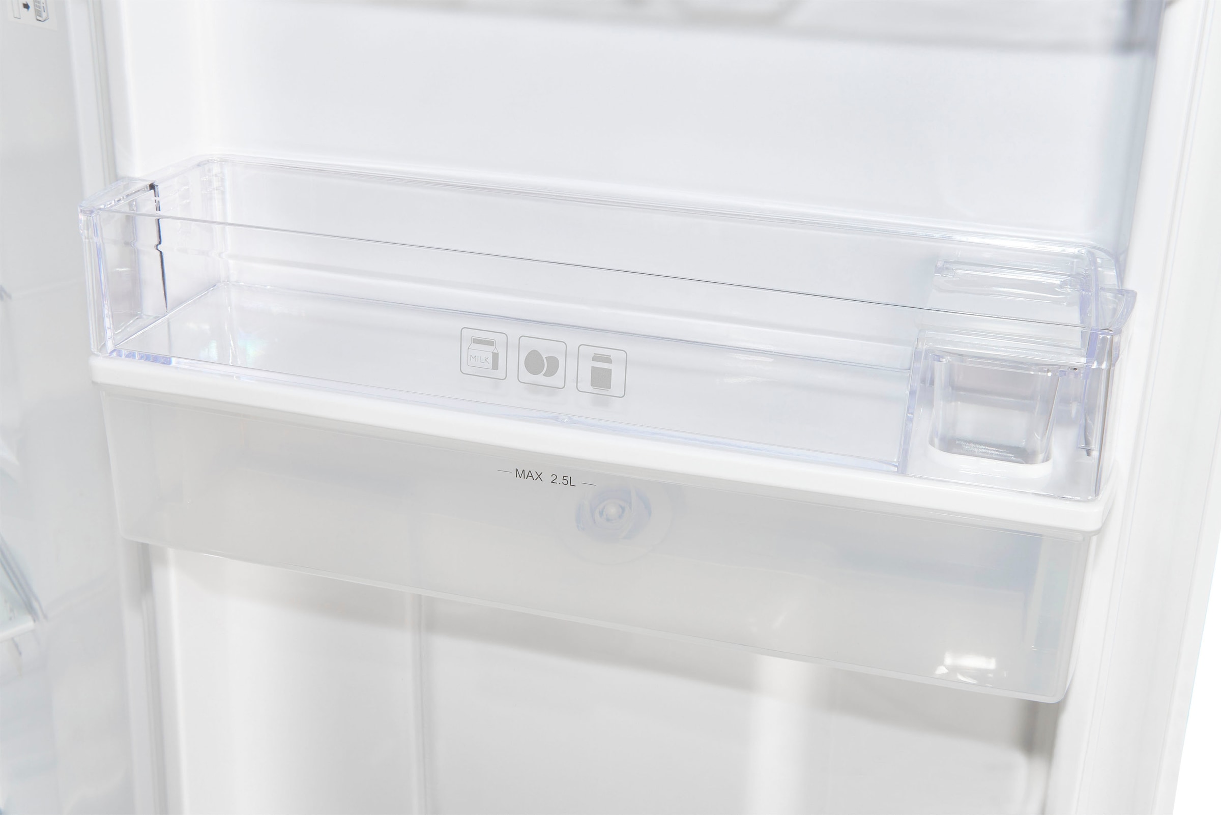exquisit Kühl-/Gefrierkombination »KGC265-70-WS-040D weiss«, 260 Liter Nutzinhalt, Wasserspender, 4 Sterne Gefrieren