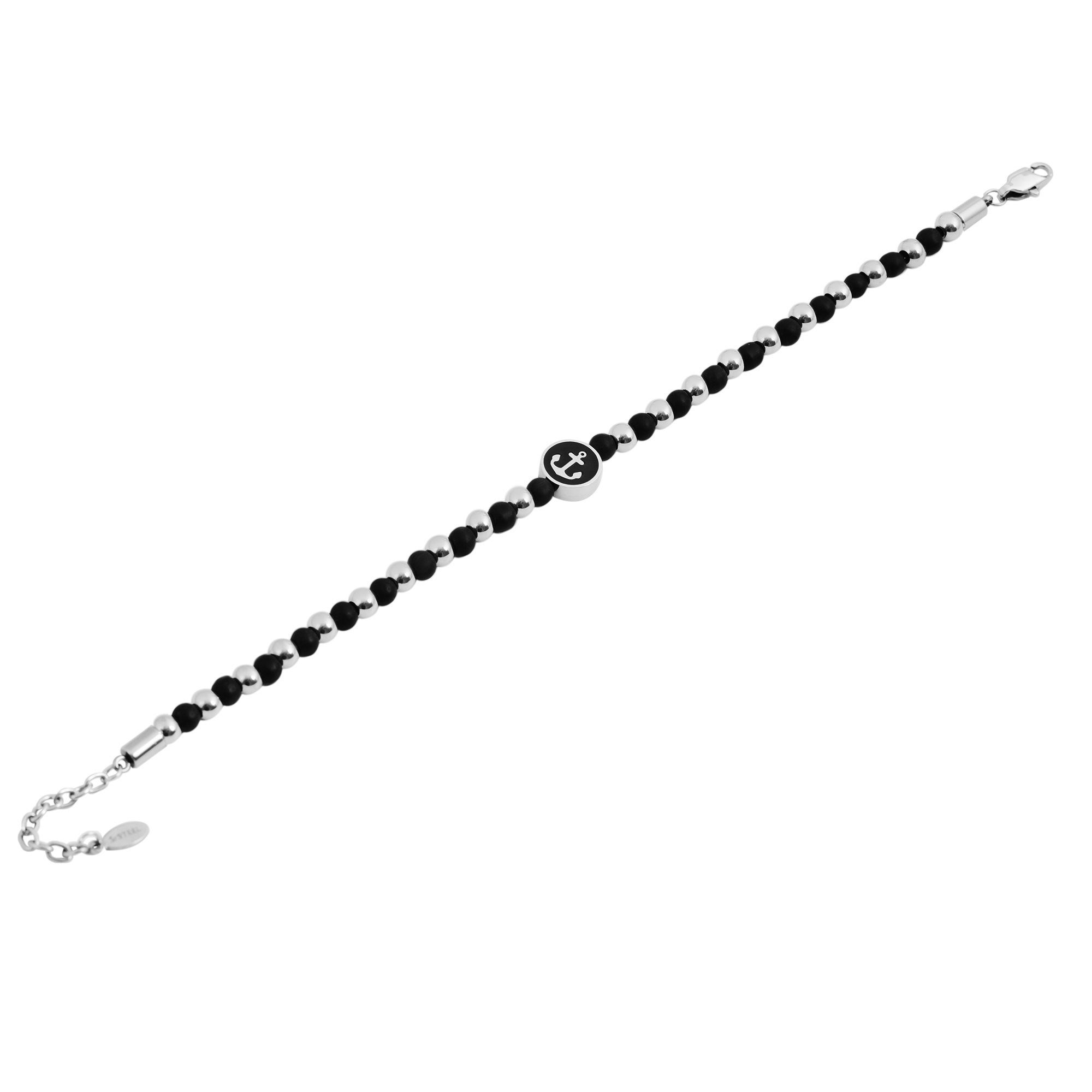 Adelia´s Edelstahlarmband »Damen Armband Anker aus Edelstahl 20+5 cm«