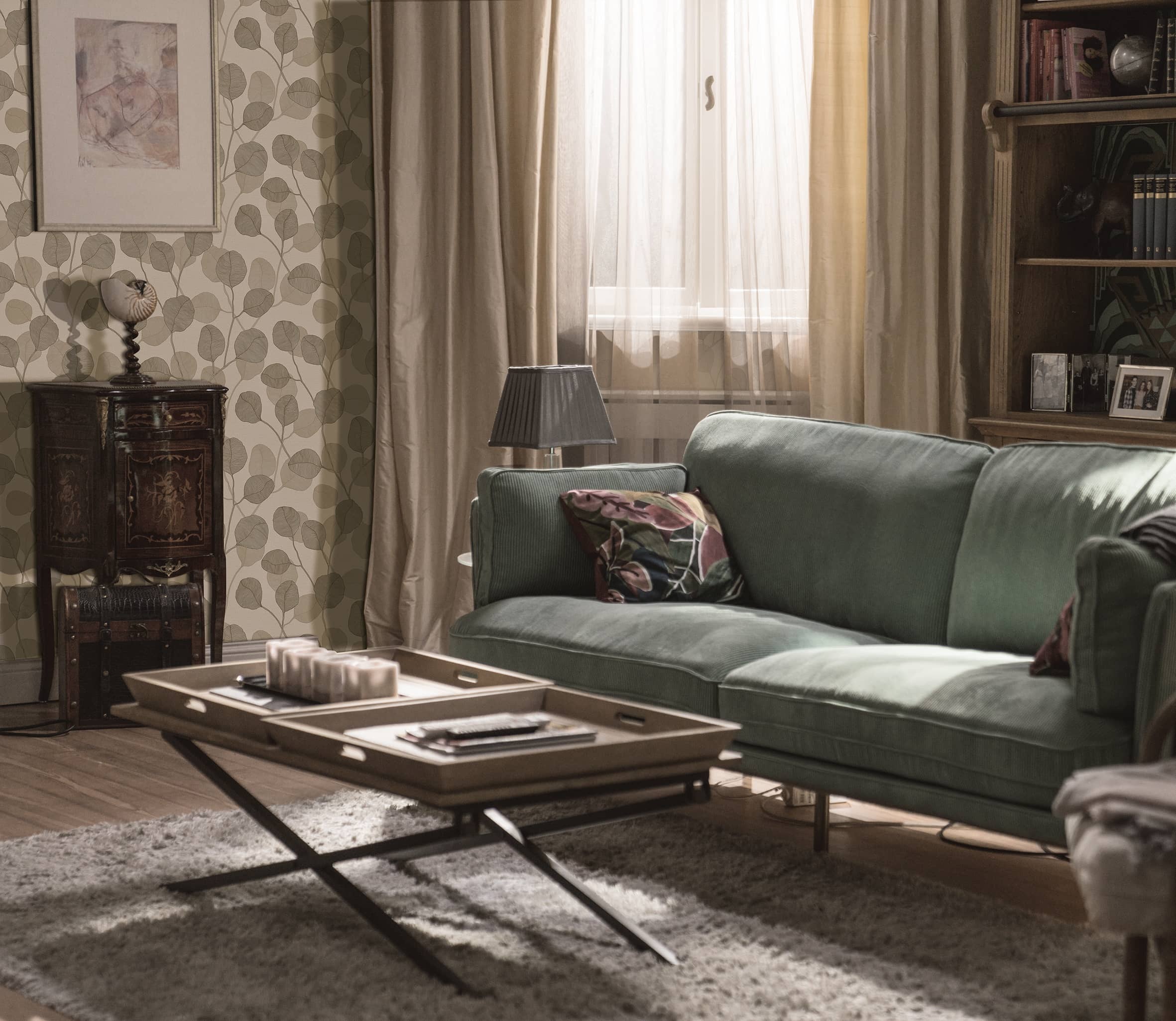 Marburg Vliestapete »GZSZ Tapete 34809«, botanisch, moderne Tapete für Wohnzimmer Schlafzimmer Küche