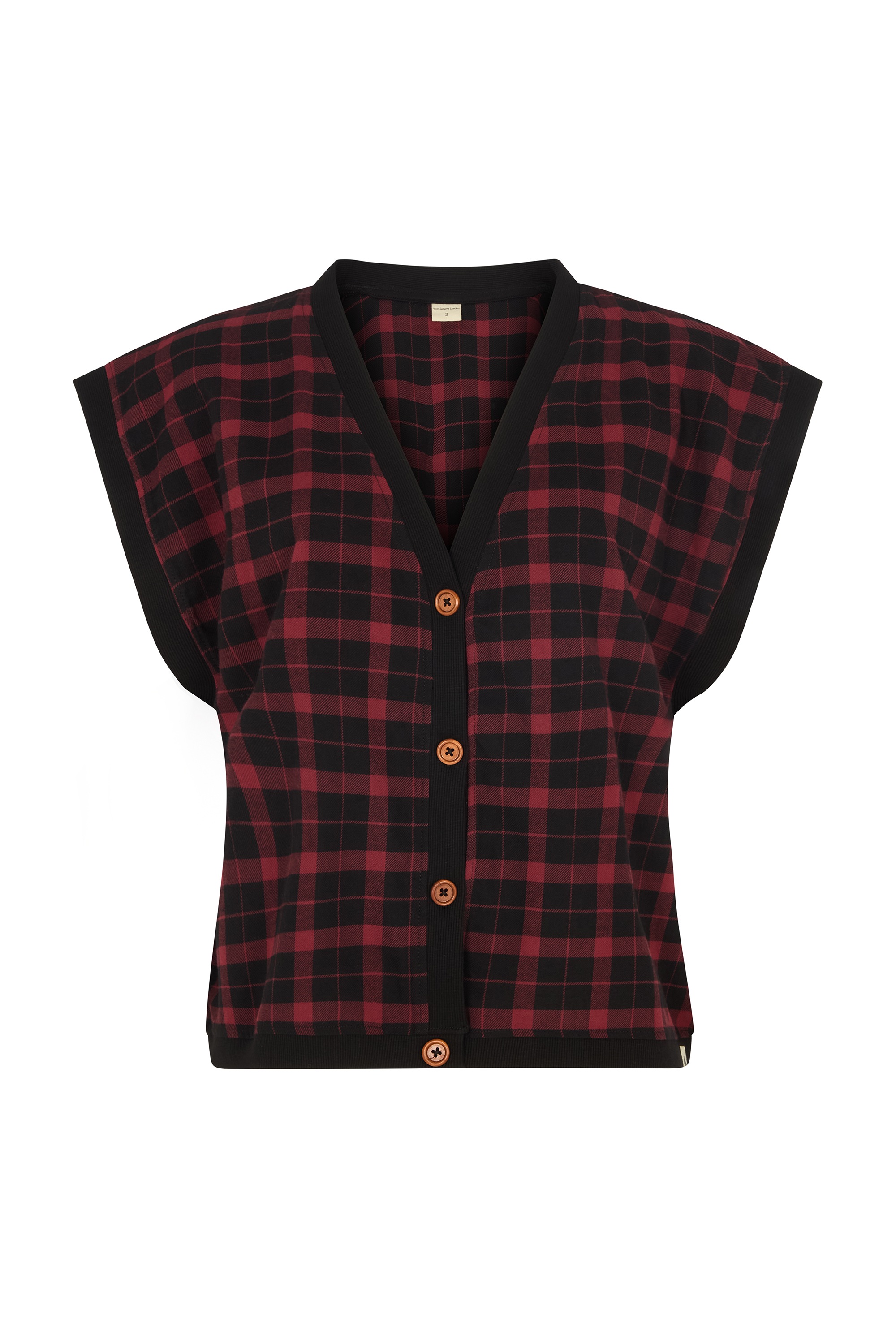 Turtledove London Bolerojacke "Blythe Sleeveless Top Damen" ohne Kapuze günstig online kaufen