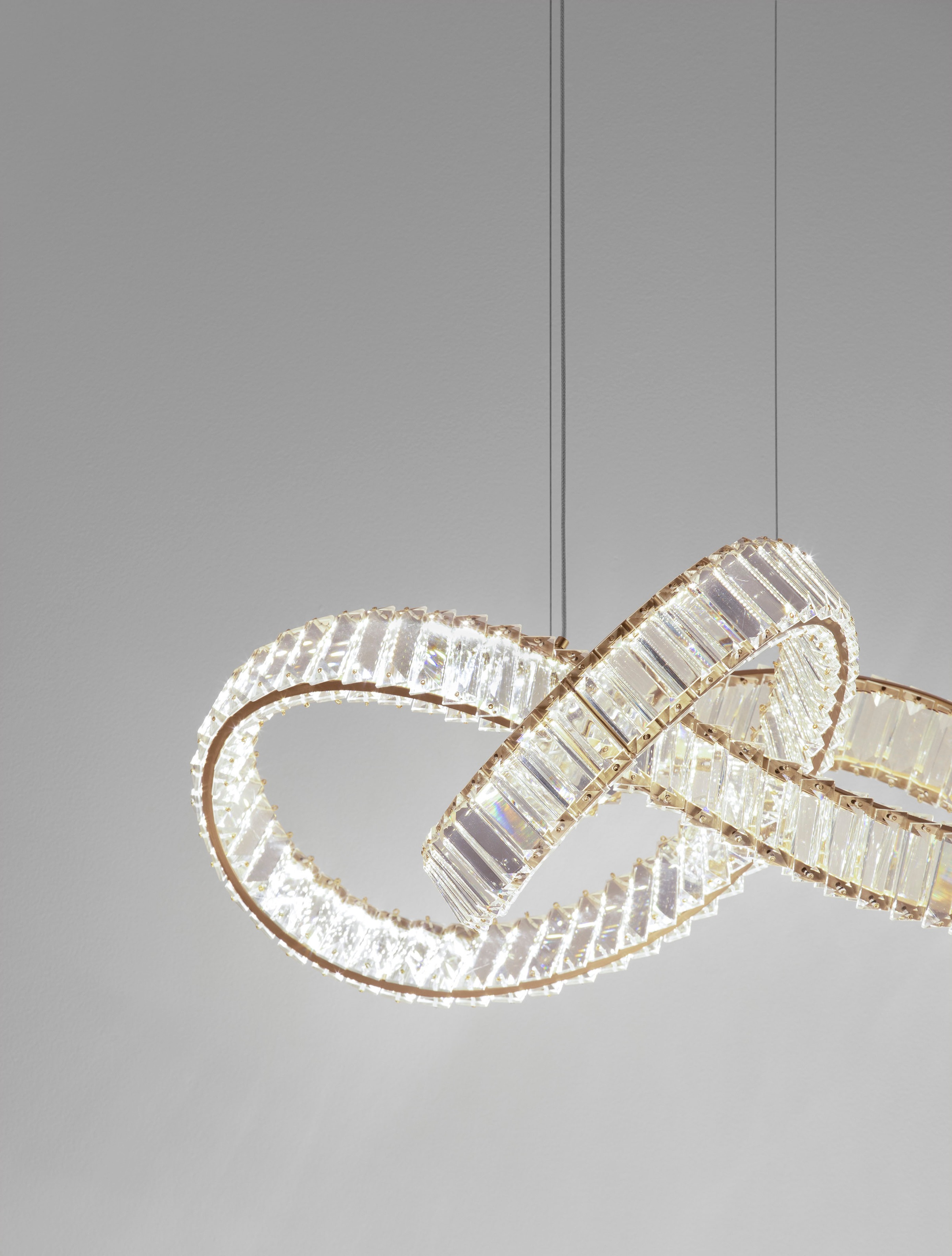 Nova Luce LED-Hängeleuchte »CONCETO« LED-Modul 1 Stk. Warmweiß