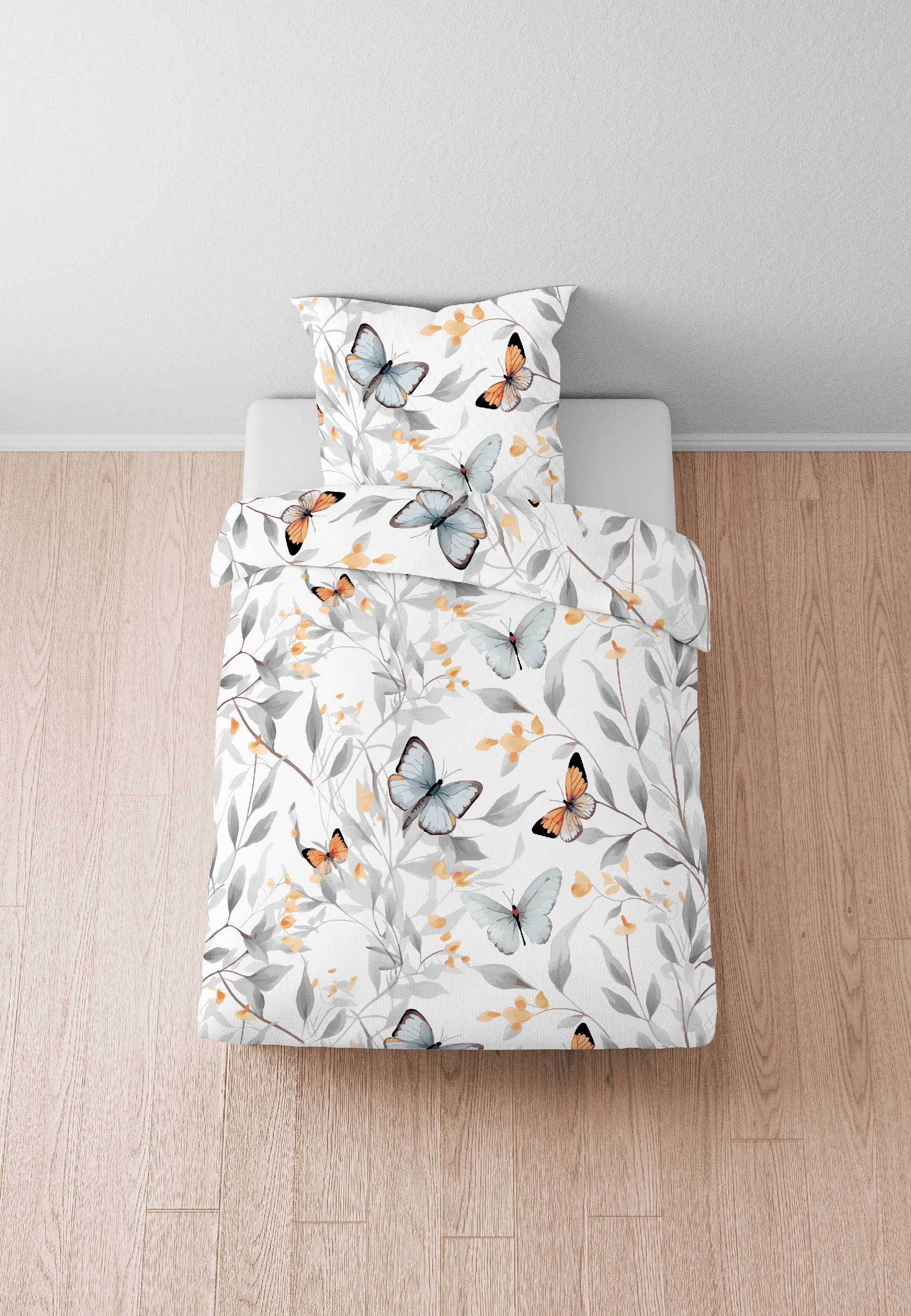 Biberna Bettwäsche "0474494" 2 Stk. natürlicher Rohstoff, schnelltrocknend, günstig online kaufen