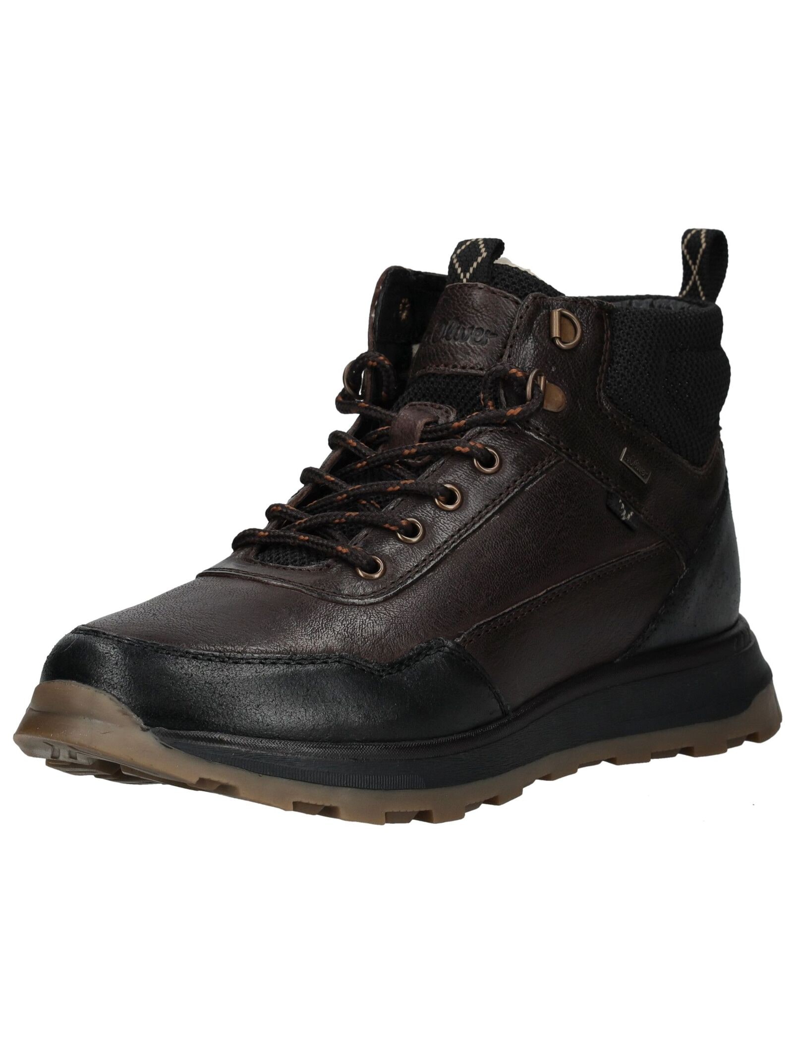s.Oliver Schnürstiefelette »s.Oliver Stiefelette Leder/Textil«