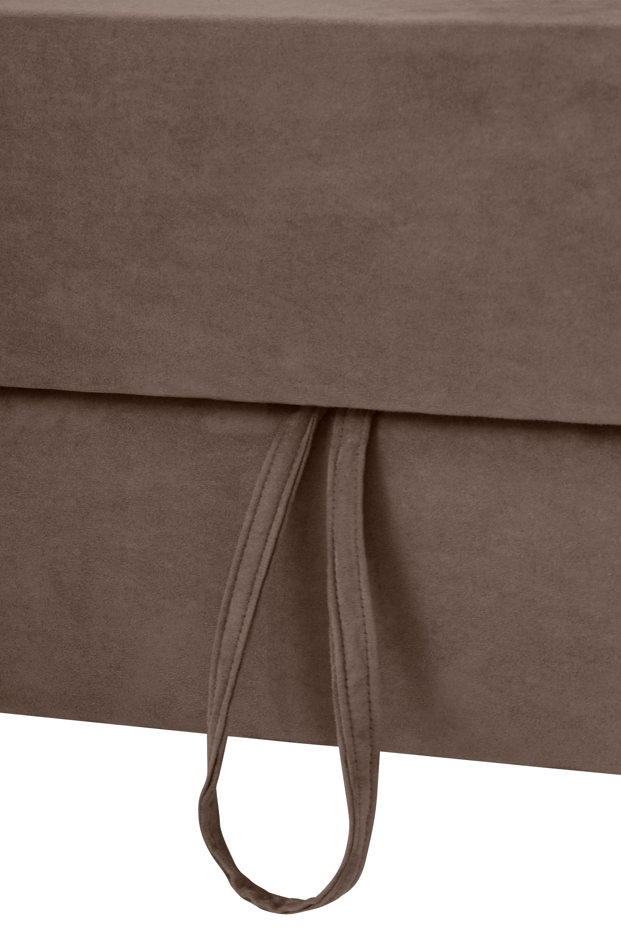 Home affaire Ecksofa »Palmera L-Form«, Federkern, wahlweise mit Bettfunktion und mit/ohne Stauraum