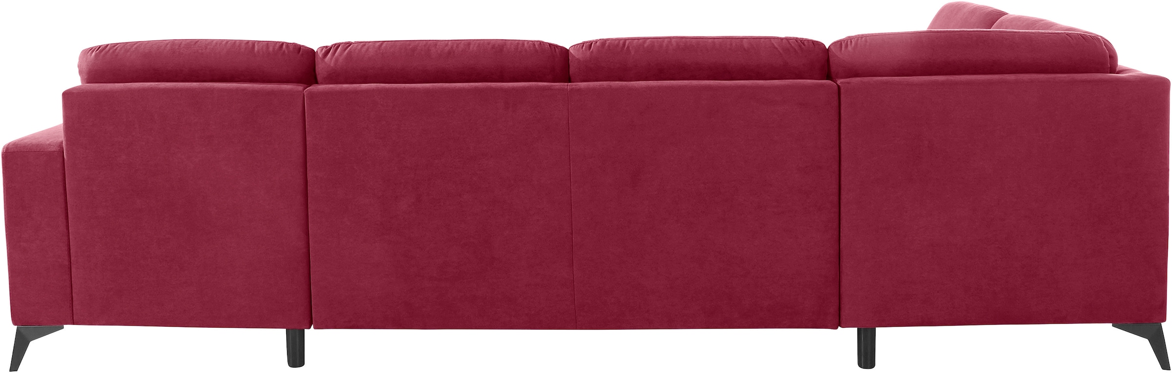 Places of Style Wohnlandschaft »Lolland U-Form«, Wahlweise mit Bettfunktion und Stauraum, auch mit abwischbarem Bezug