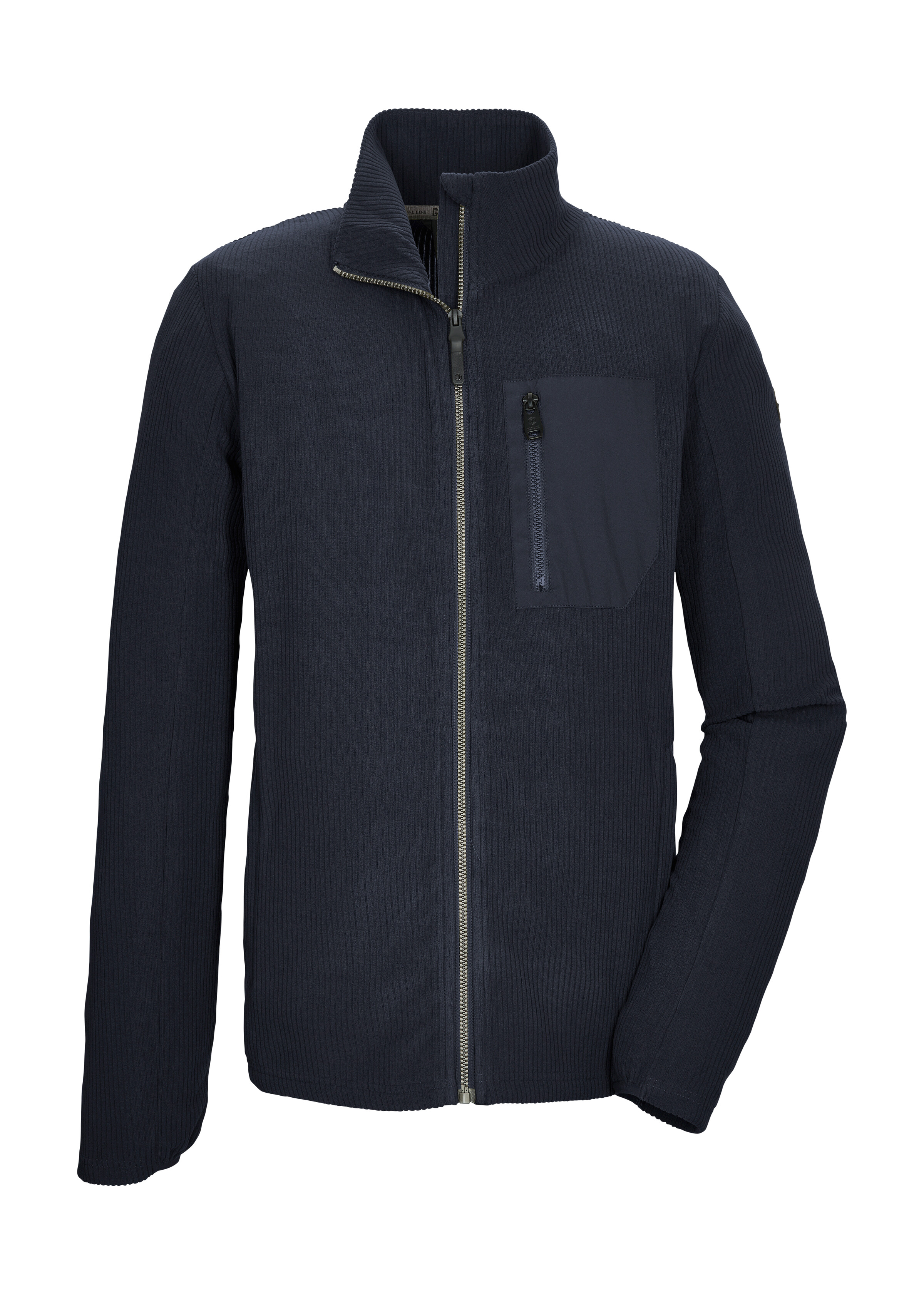 G.I.G.A. DX by killtec Fleecejacke "GW 4 MN KNTFLC JCKT" Leichte Strickfleecejacke, elastisch, 3 Taschen, Kinnschutz