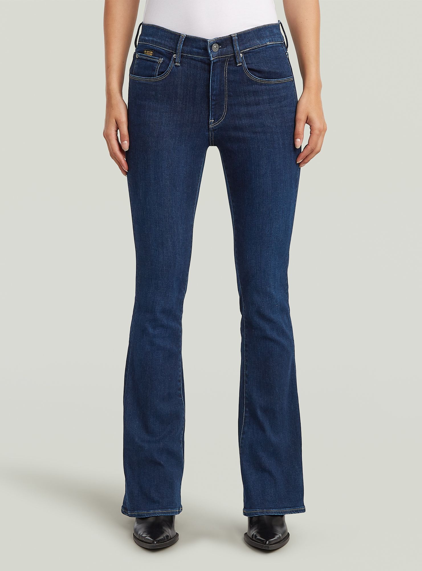 G-STAR 5-Pocket-Jeans "3301 Flare Jeans" günstig online kaufen